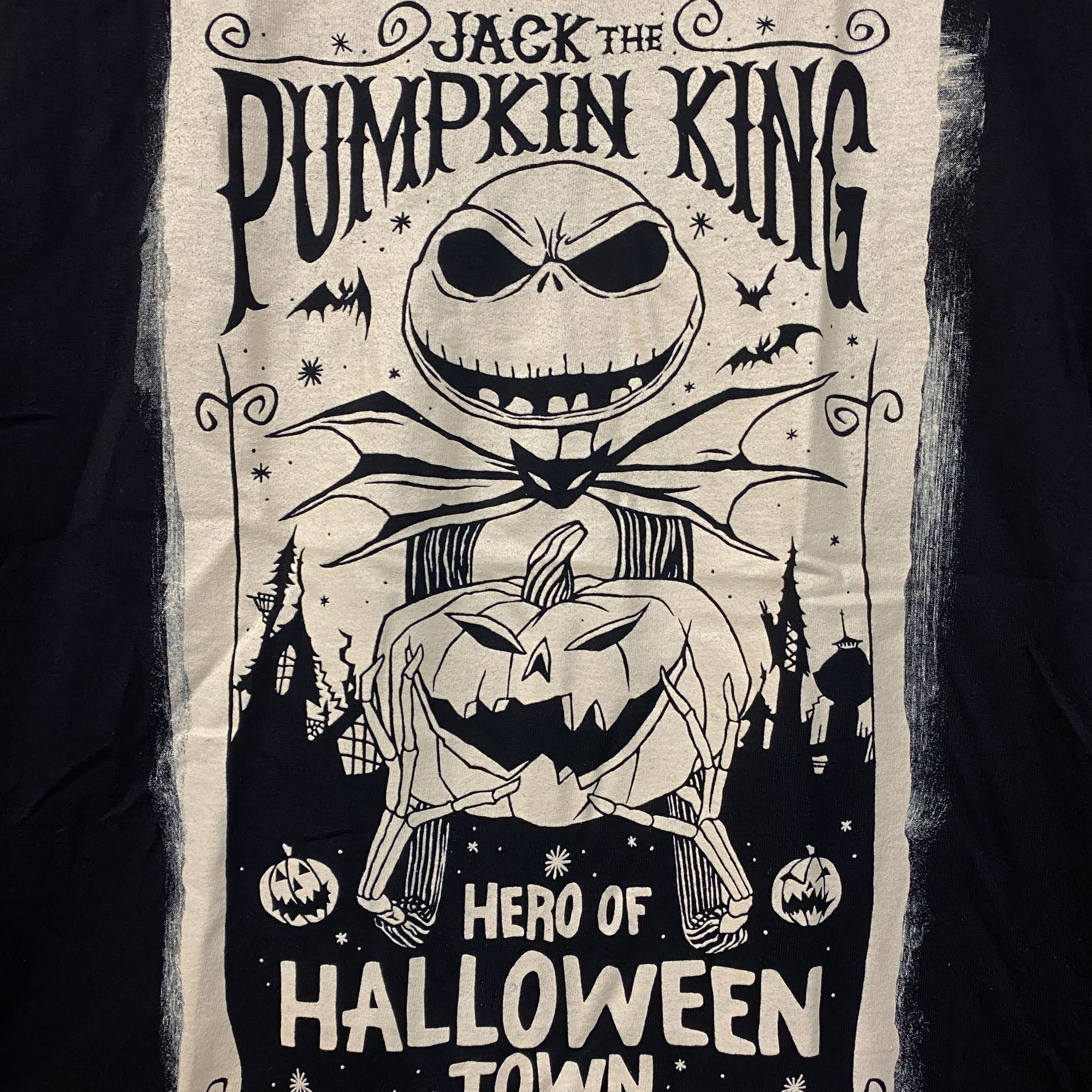 Disney Jack The Pumpkin King Hero Of Halloween Town Nightmare Befor Size US S / EU 44-46 / 1 - 2 Thumbnail