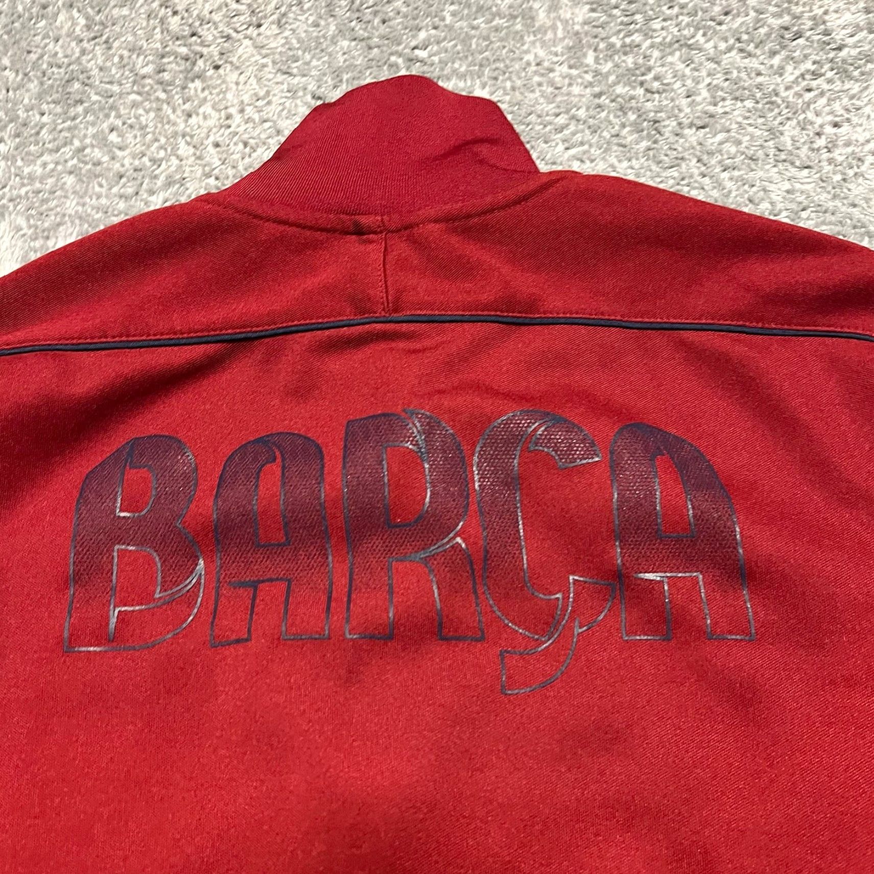 Nike Nike Jacket Track FC Barcelona Full Zip Mens XL Red 478157 Size US XL / EU 56 / 4 - 4 Thumbnail