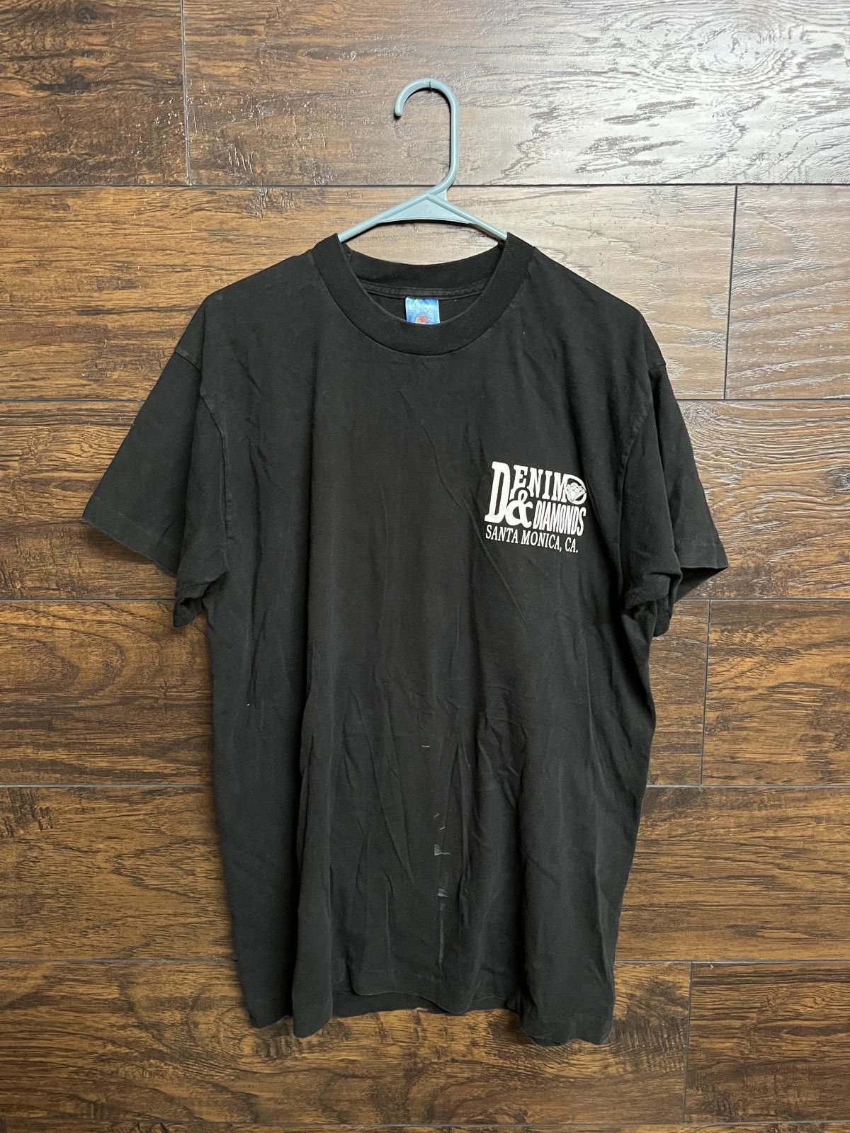 Fruit Of The Loom VTG Denim and Diamonds Country Bar Santa Monica Two Step Tee Size US L / EU 52-54 / 3 - 1 Thumbnail