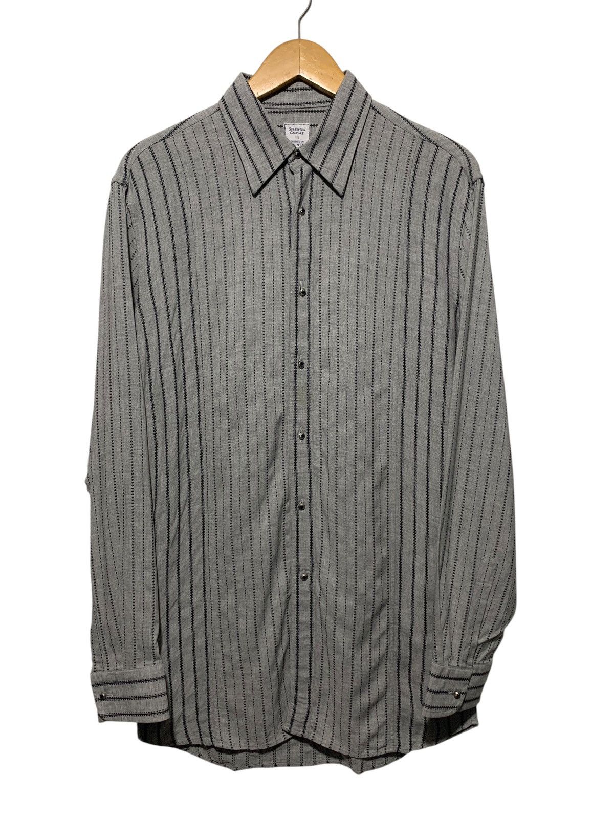 Vintage Givenchy stitches stripe shirt