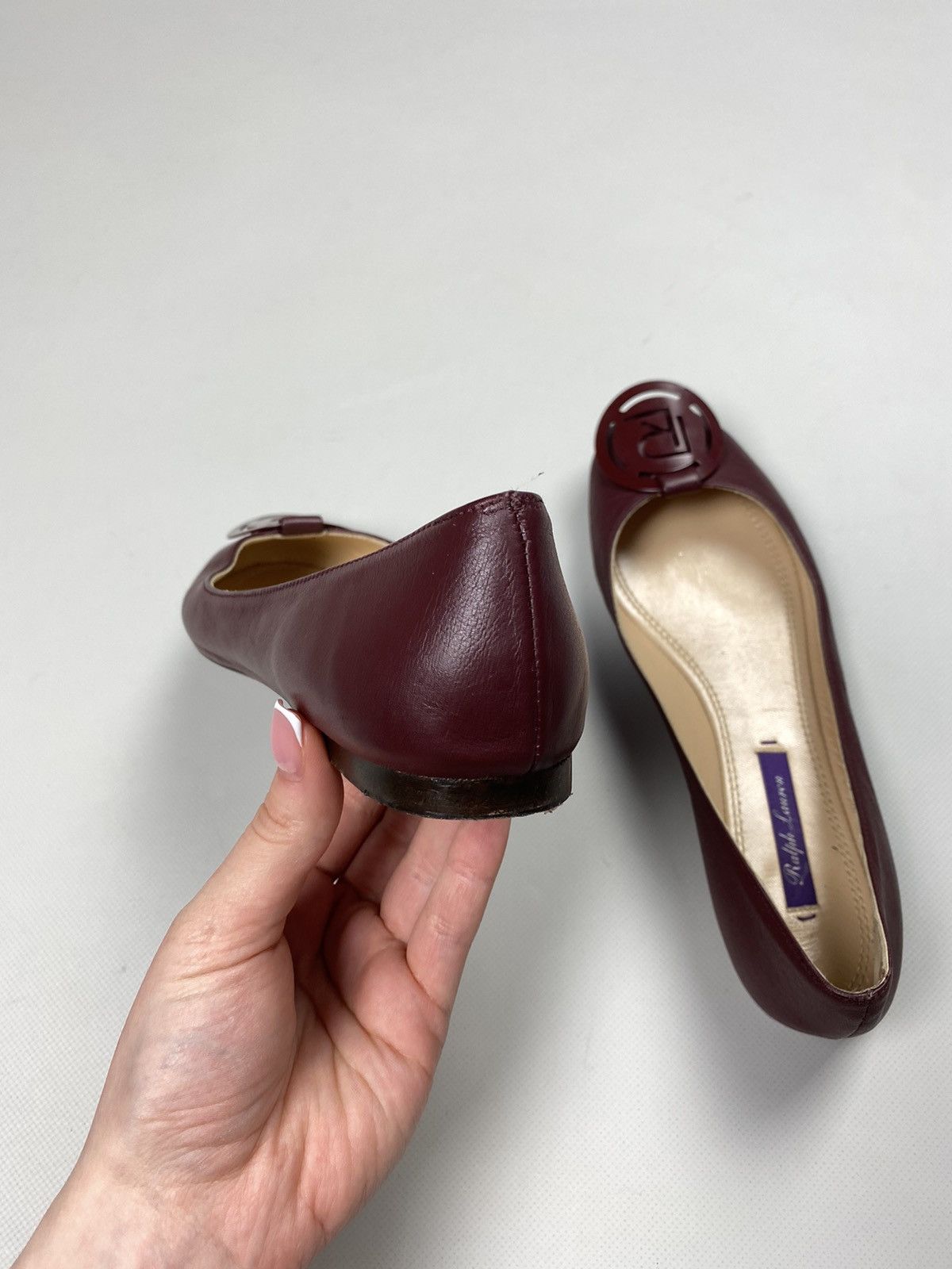 Ralph Lauren Purple Label Ralph Lauren Purple Label ladies leather flats ballets Size US 6 / IT 36 - 13 Thumbnail