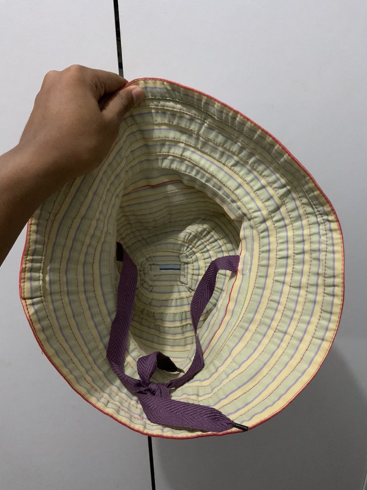 Vintage Striped Multicolor Unbrand Archive Streetwear Hat Size ONE SIZE - 6 Thumbnail