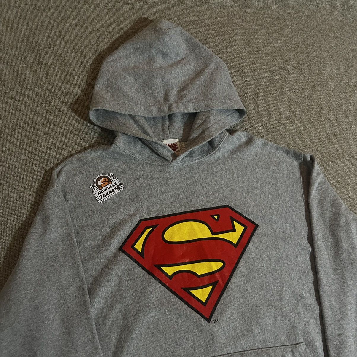 Bape × DC Comics OG Bape x Superman Pullover Hoodie Size US L / EU 52-54 / 3 - 2 Thumbnail