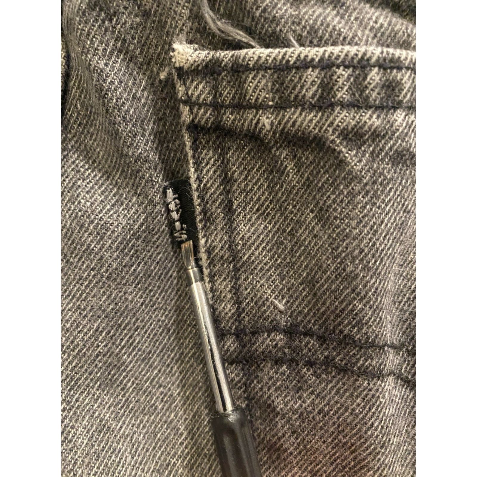 Levi's VINTAGE Levi’s 550 Jeans Denim Black Tab 28x32 USA 90s Grunge Mens Regular Inseam 31in Size US 28 / EU 44 - 4 Thumbnail