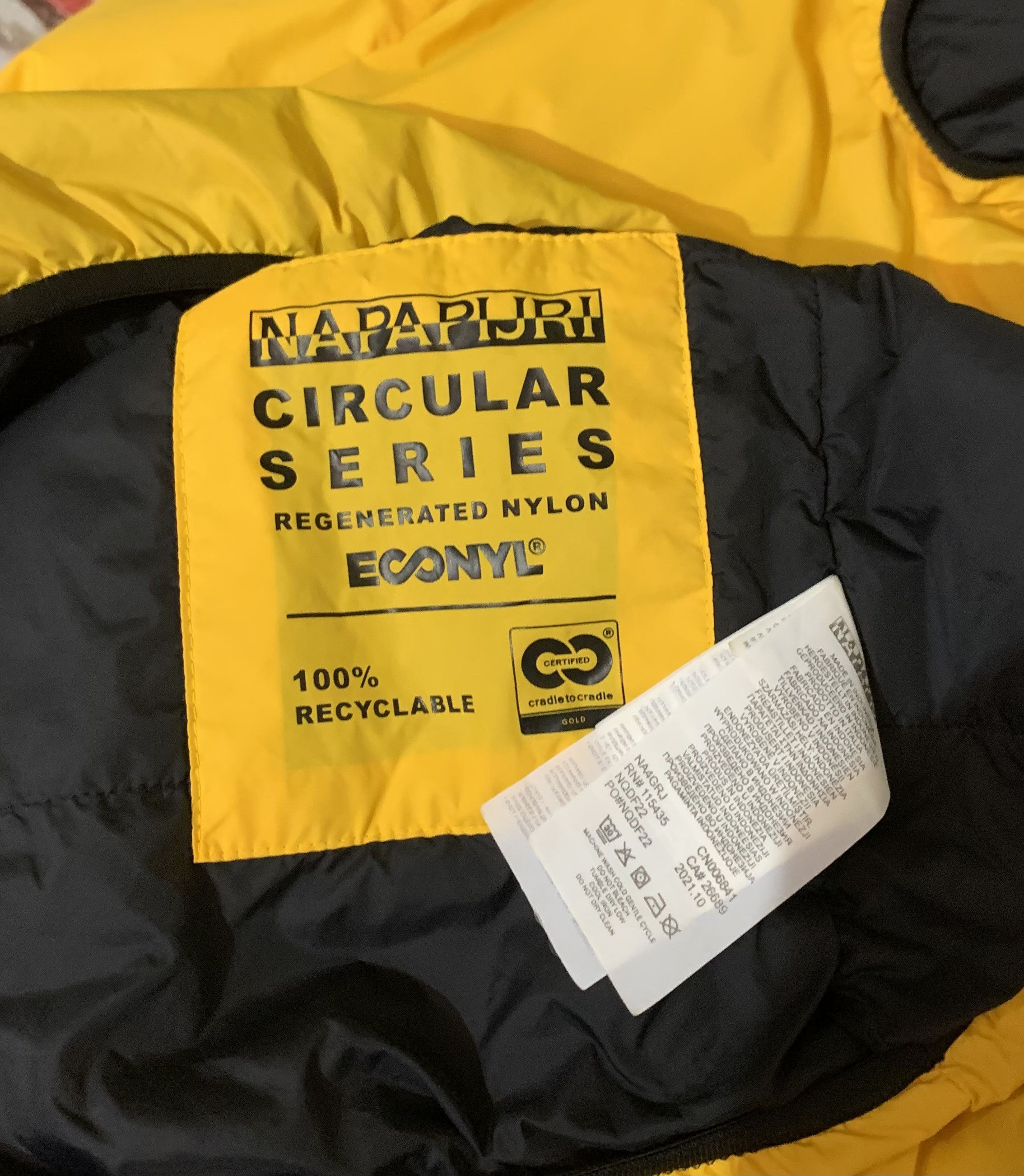 Napapijri × Vintage NAPAPIJRI CIRCULAR SERIES JACKET Size US XL / EU 56 / 4 - 8 Thumbnail