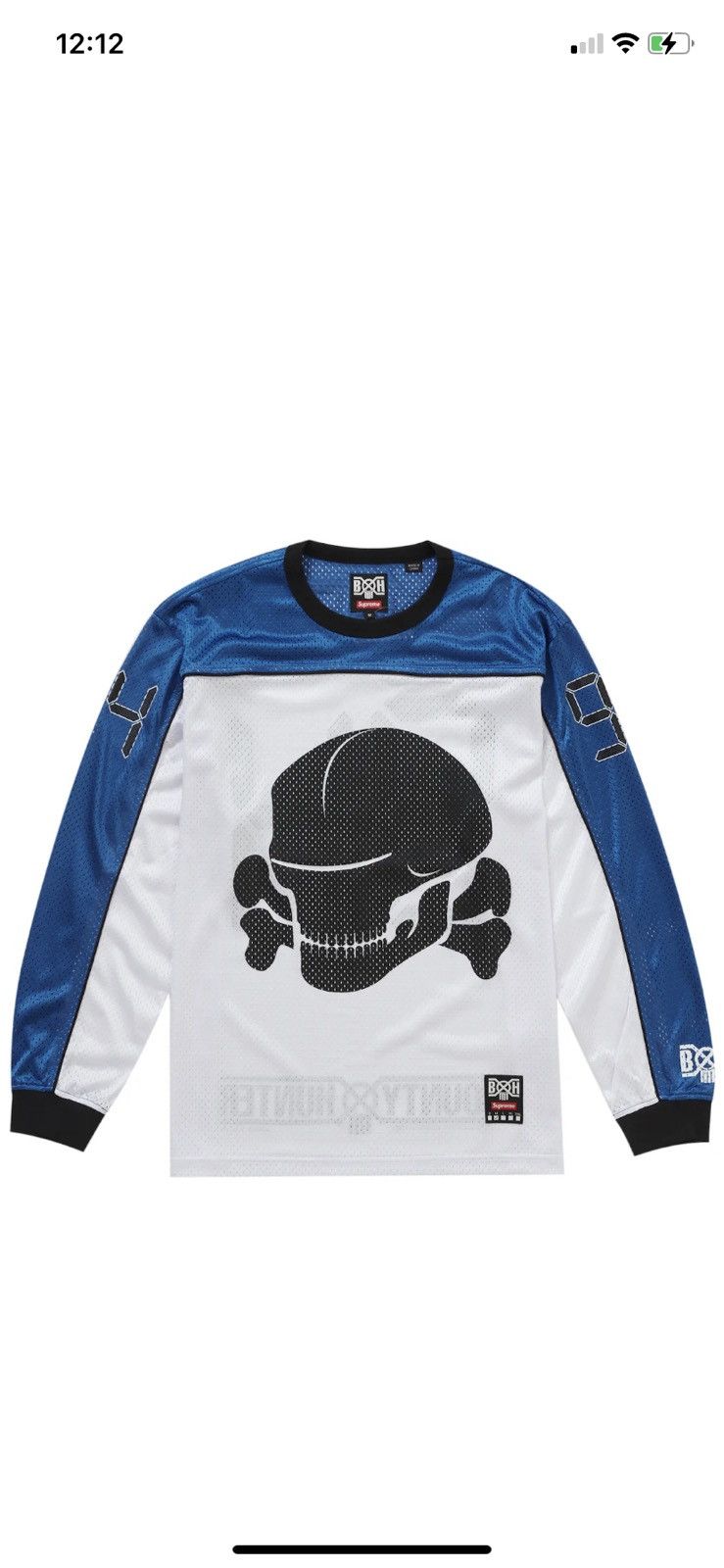 Supreme Bounty Hunter Mesh Moto Jersey B Supreme x Bounty Hunter
