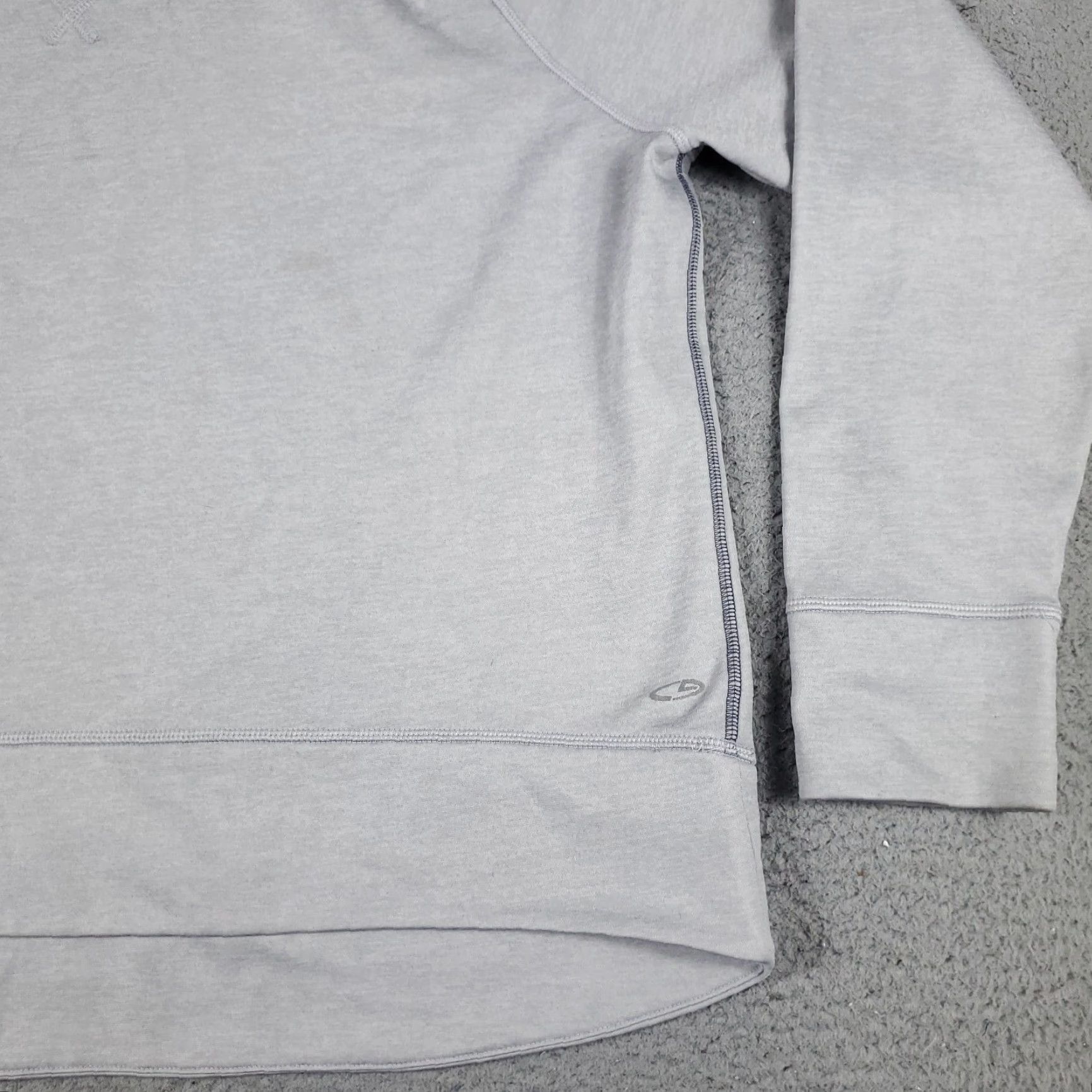 Champion VINTAGE Champion Women's Sweater Pullover 2XL Fleece Gray Casual Fall Winter Sports Ladies Size XXL / US 16-18 / IT 52-54 - 4 Thumbnail