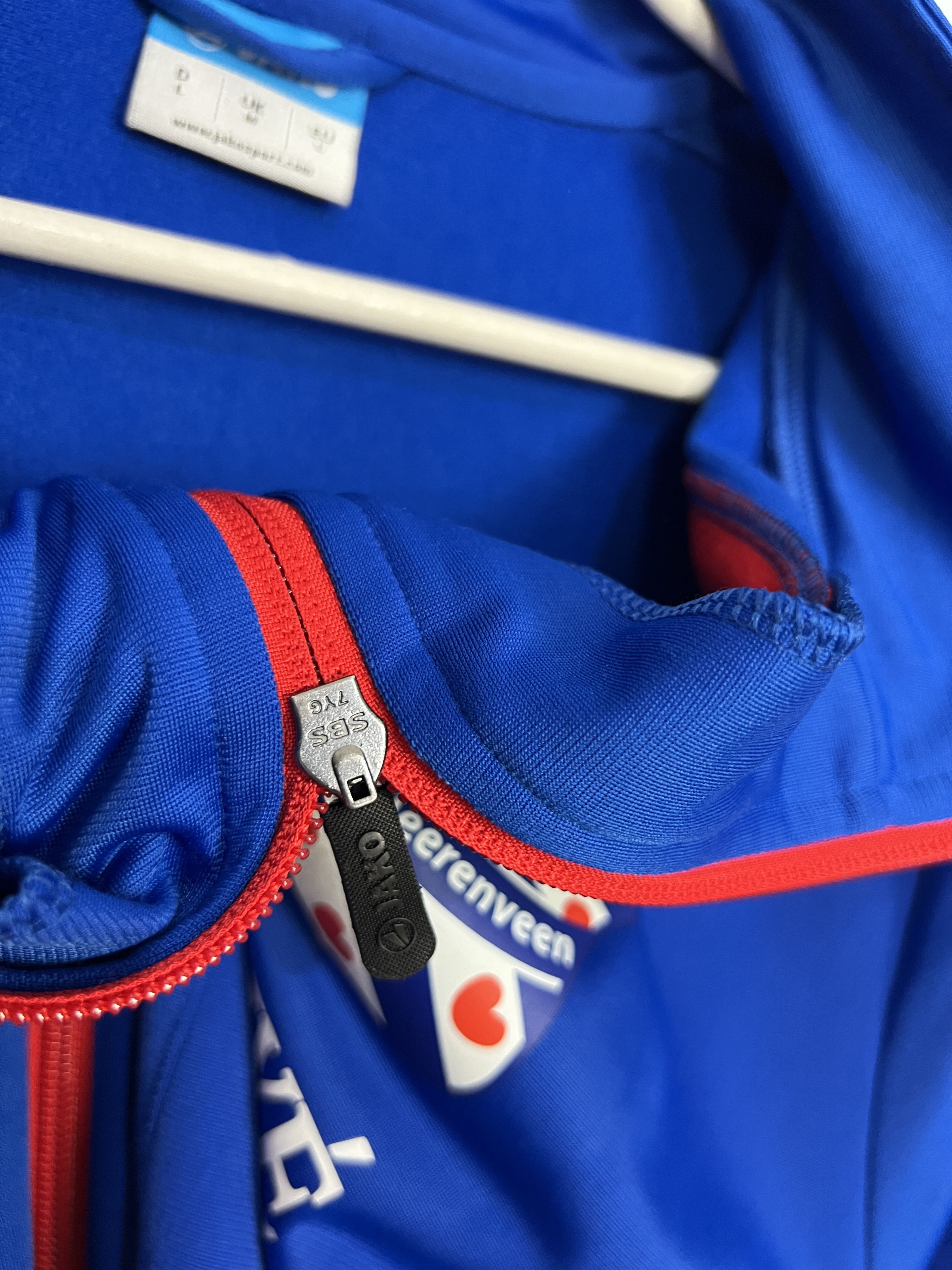 Vintage Jako SC Heerenveen Football Jacket Soccer Track Top Zip Rare Size US M / EU 48-50 / 2 - 6 Thumbnail