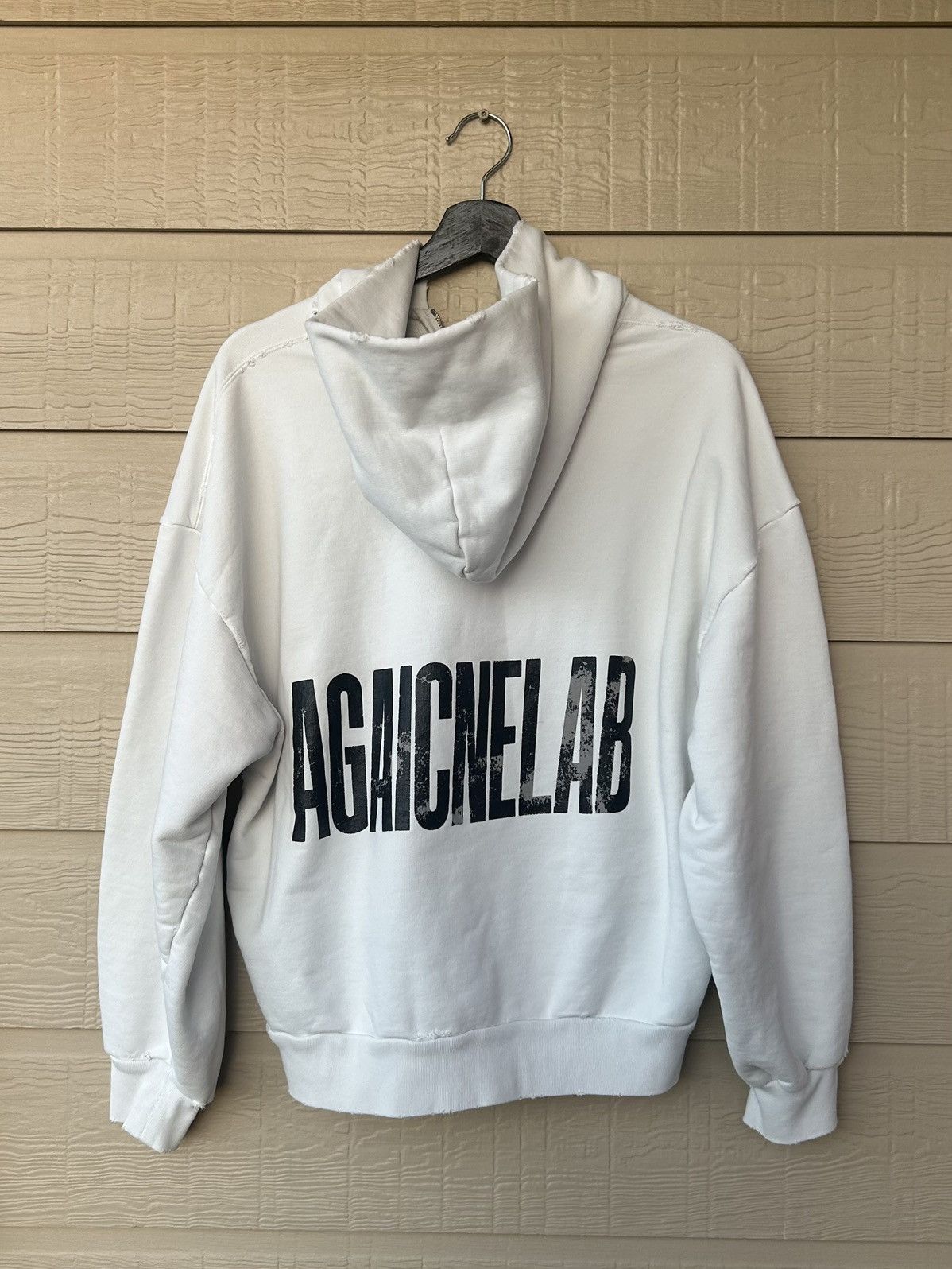 NEW FW24 BALENCIAGA REVERSE AGAICNELAB ZIP HOODIE