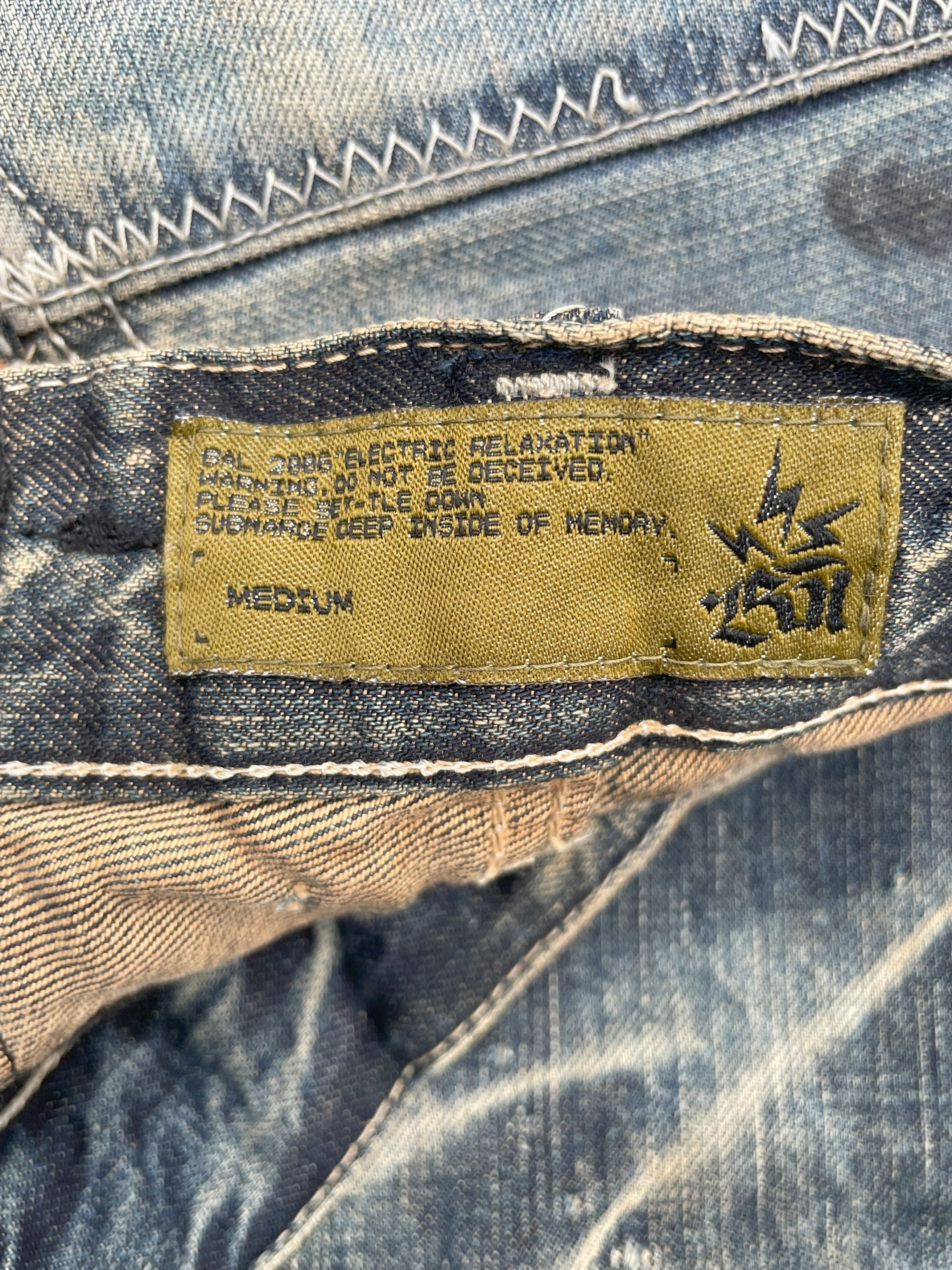 BAL × Japanese Brand Bal Denim Faded Distresed Denim Size US 31 - 10 Thumbnail