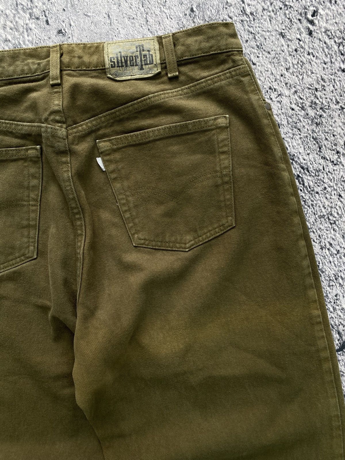 Levi's × Vintage Vintage Levi’s Silver tab Streetwear Pants denim baggy Size US 38 / EU 54 - 4 Thumbnail