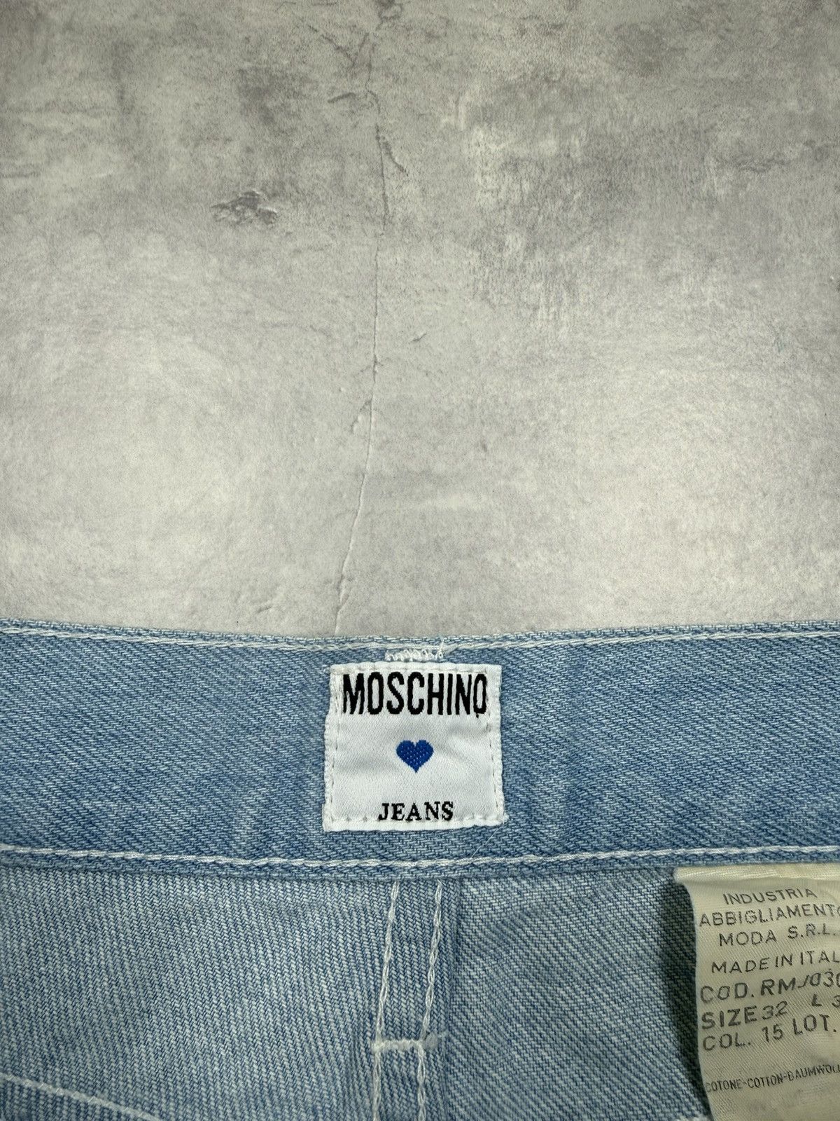 Moschino Moschino Vintage Jeans Size 31" - 7 Thumbnail