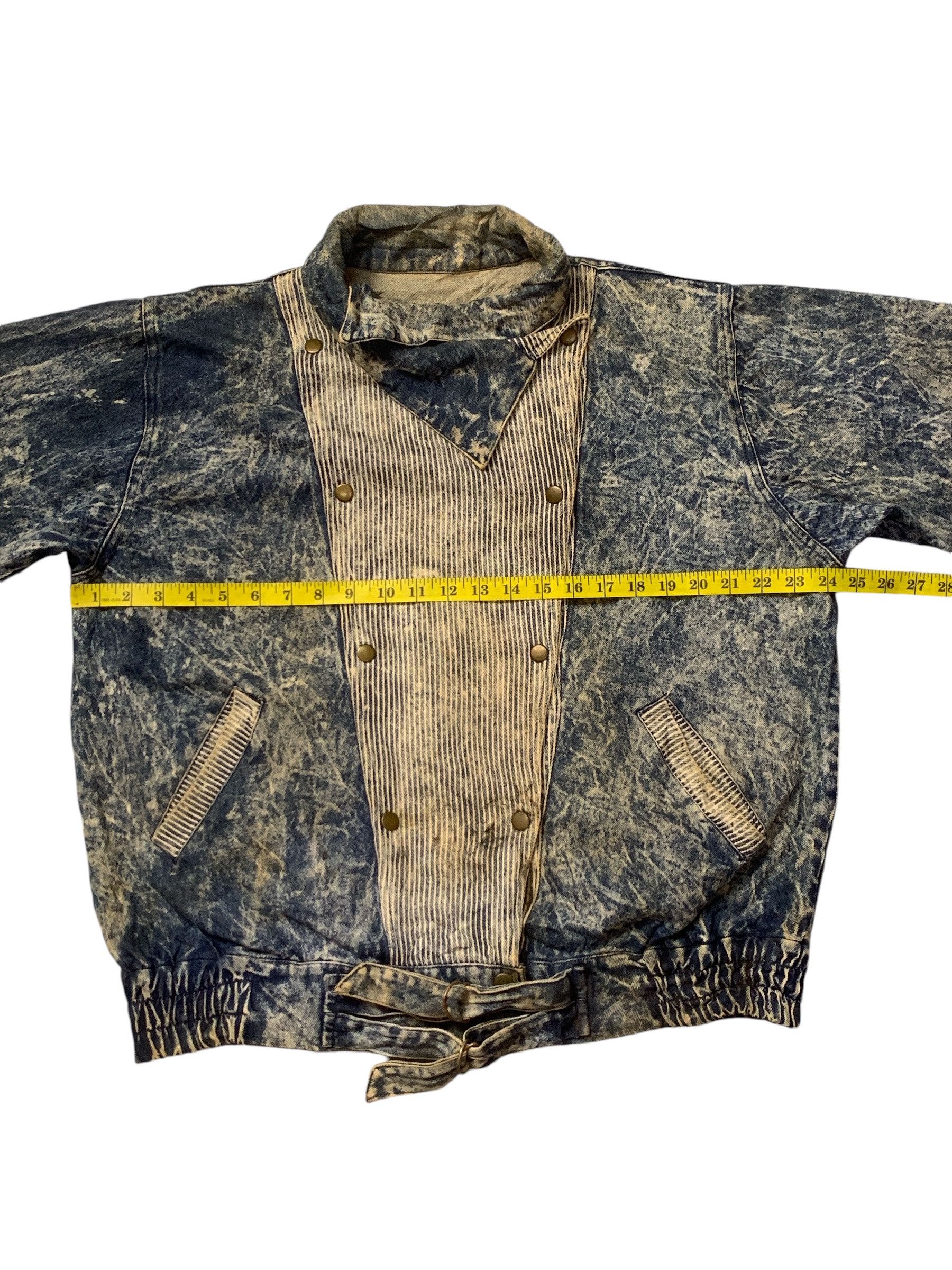 Japanese Brand × Vintage Rare Design Vintage Unknown Brand Denim Jackets Size L / US 10 / IT 46 - 6 Thumbnail