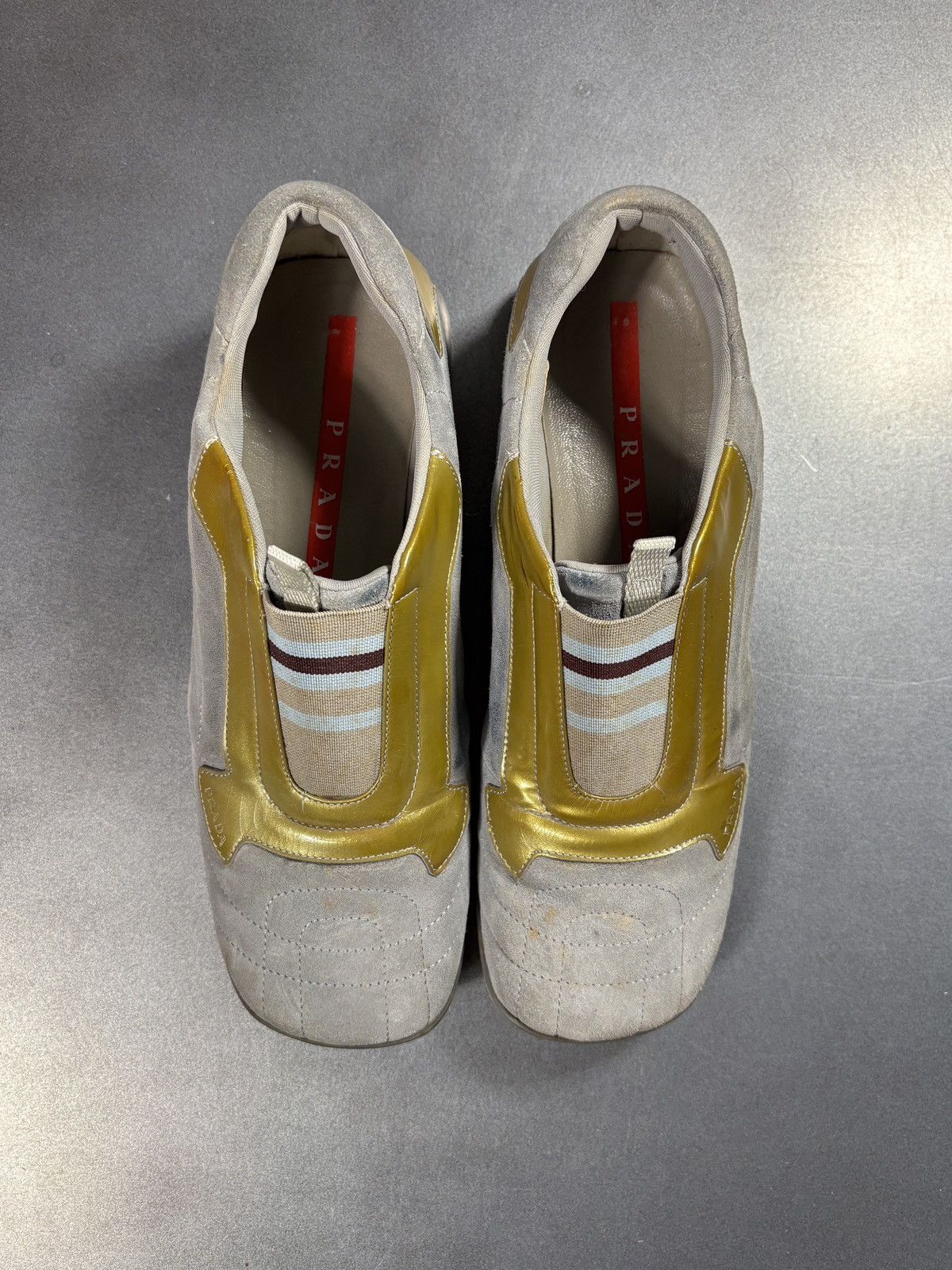 Prada S/S 2000 Prada Sport Shoes Vintage Suede SlipOn Square Toe Size US 7 / IT 37 - 6 Thumbnail