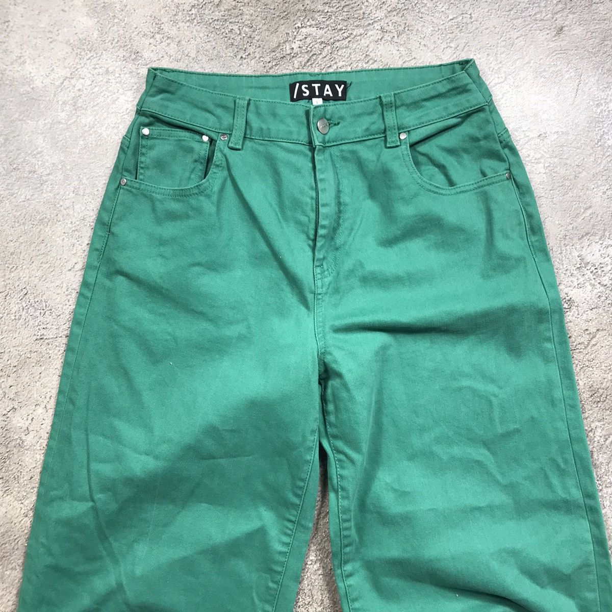 Japanese Brand vintage Faded Jeans japan distressed denim spring pants 90s Size 28" / US 6 / IT 42 - 3 Thumbnail