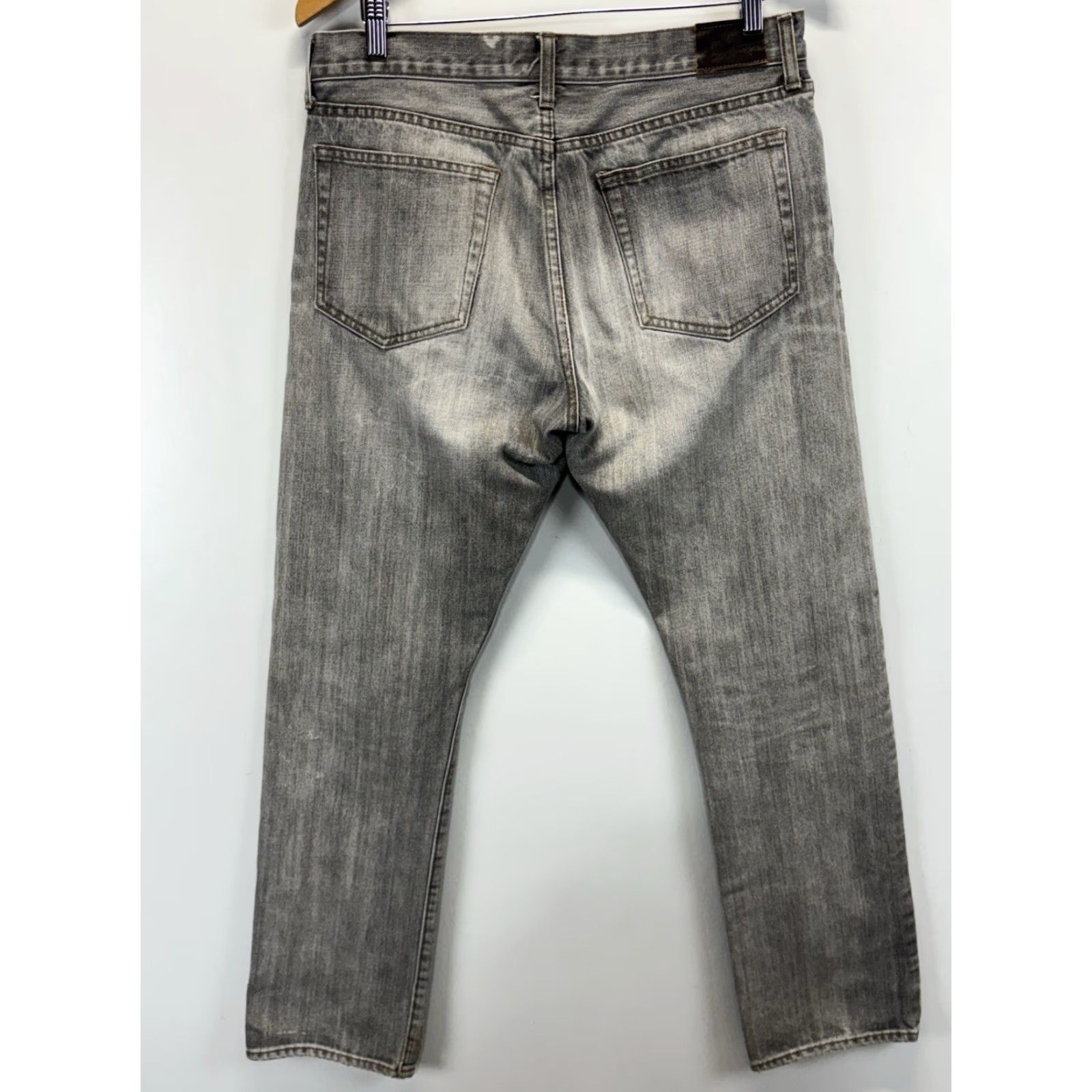 J.Crew J.Crew Jeans Mens 33x32 Gray 770 Straight Fit Denim Medium Wash Preppy Casual Jeans Men 33x32 Gray 770 Straight Fit Denim Preppy Casual Size US 33 - 3 Thumbnail