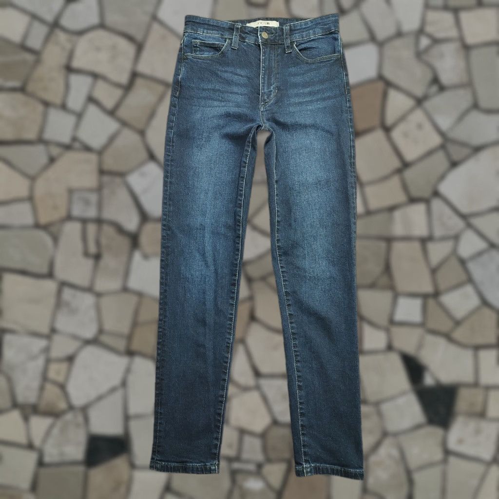 Vintage Joes Jeans Womens 26 Veles Dark Blue Denim Mid Rise Skinny Ankle Stretch Casual Size 26" / US 2 / IT 38 - 1 Thumbnail