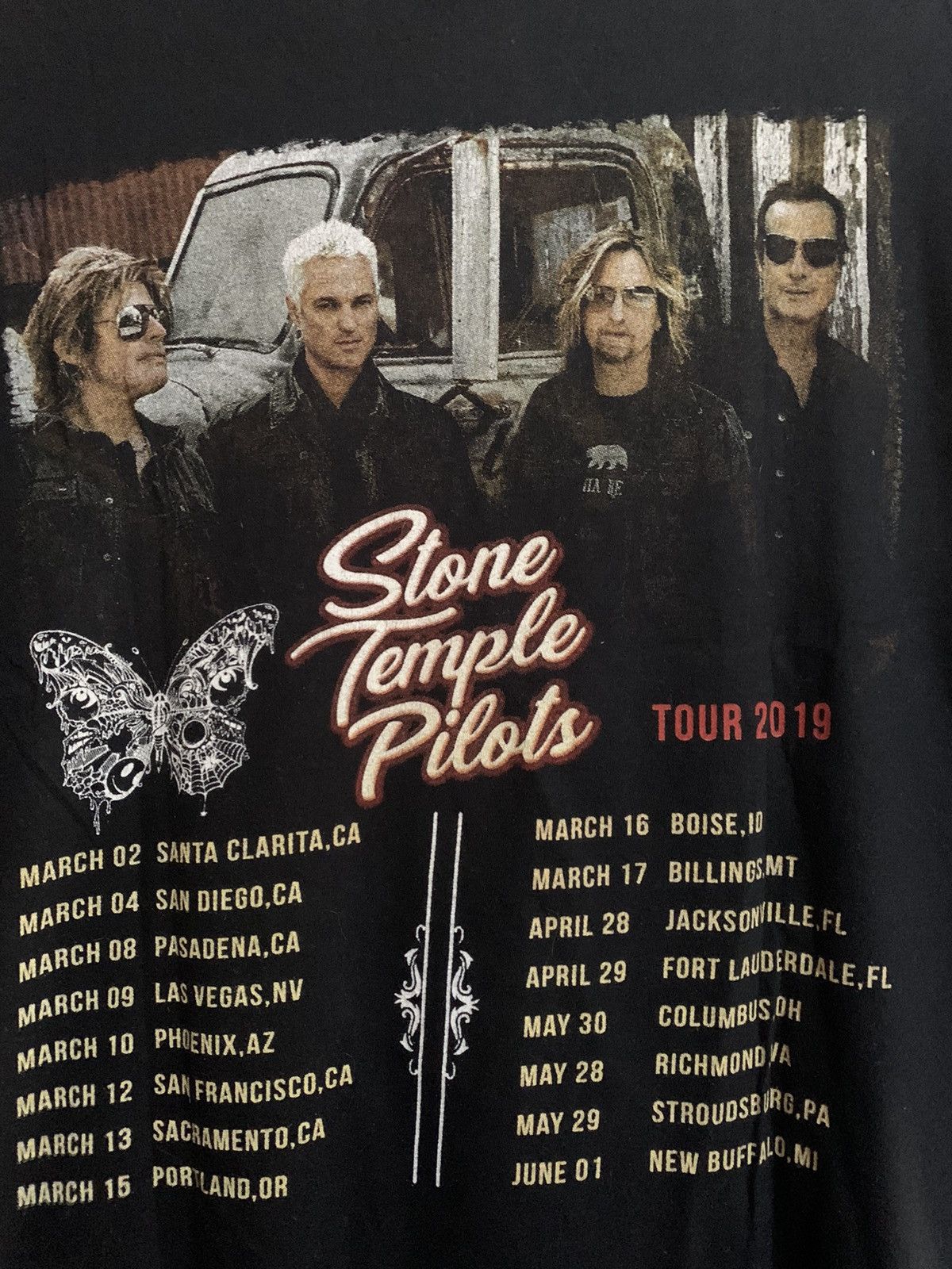 Band Tees Stone Temple Pilots Tour Size US L / EU 52-54 / 3 - 3 Thumbnail