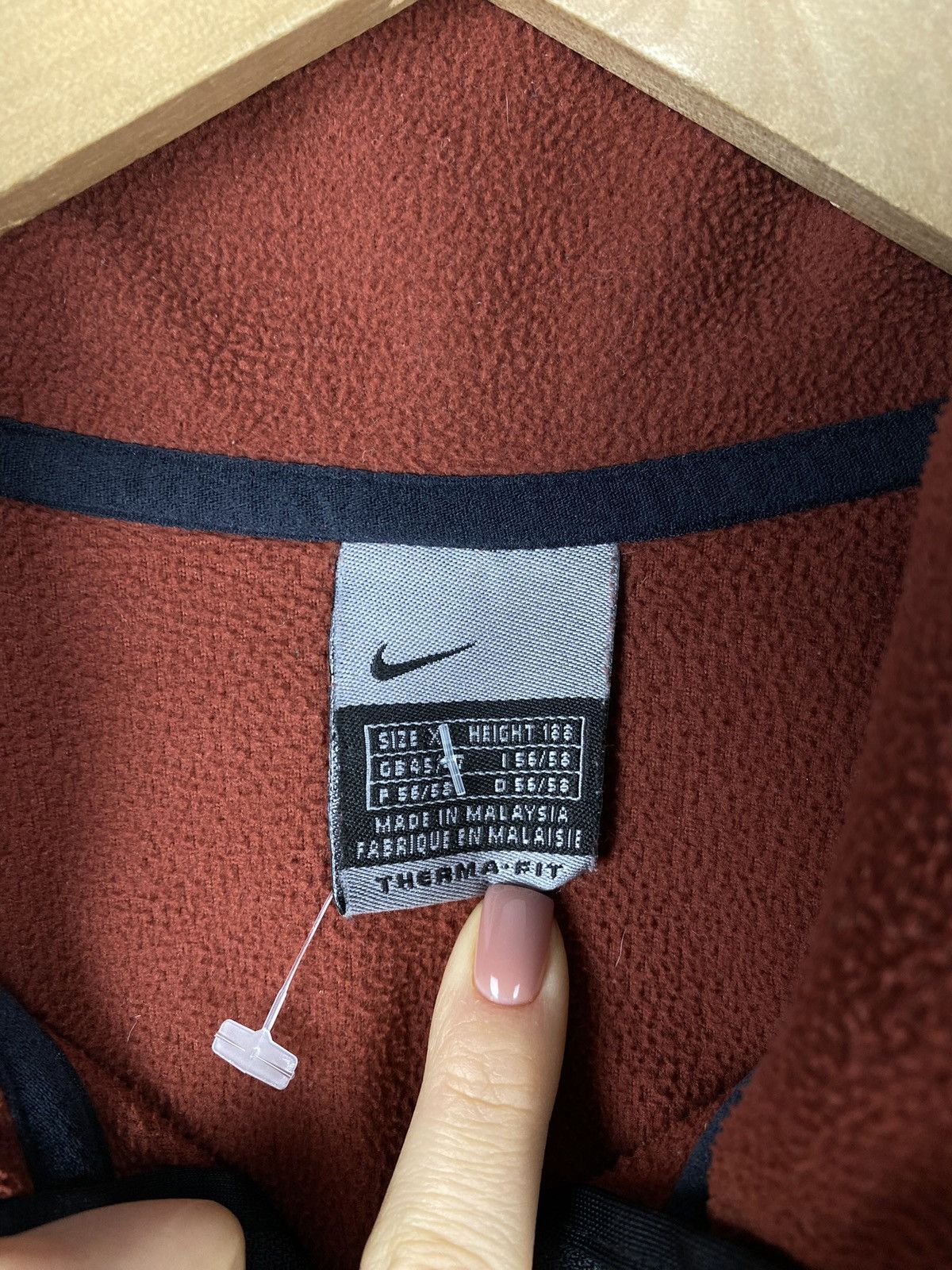 Nike Nike vintage 90s Therma 1/4 zip fleece pullover sweatshirt Size US XL / EU 56 / 4 - 12 Thumbnail