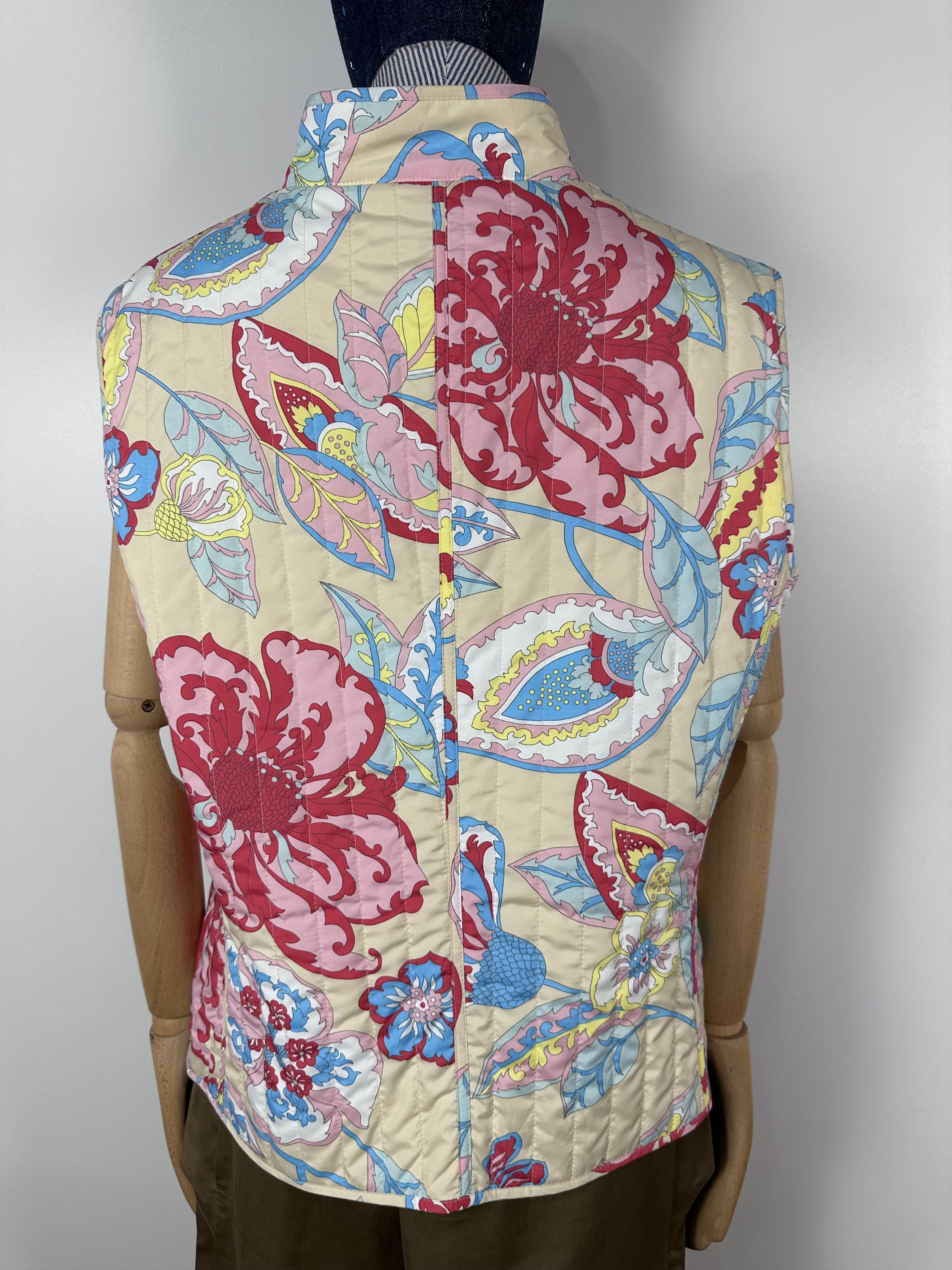 Escada × Escada Sport Escada Sport Element Quilted Floral Vest Womens Size S Size S / US 4 / IT 40 - 9 Thumbnail