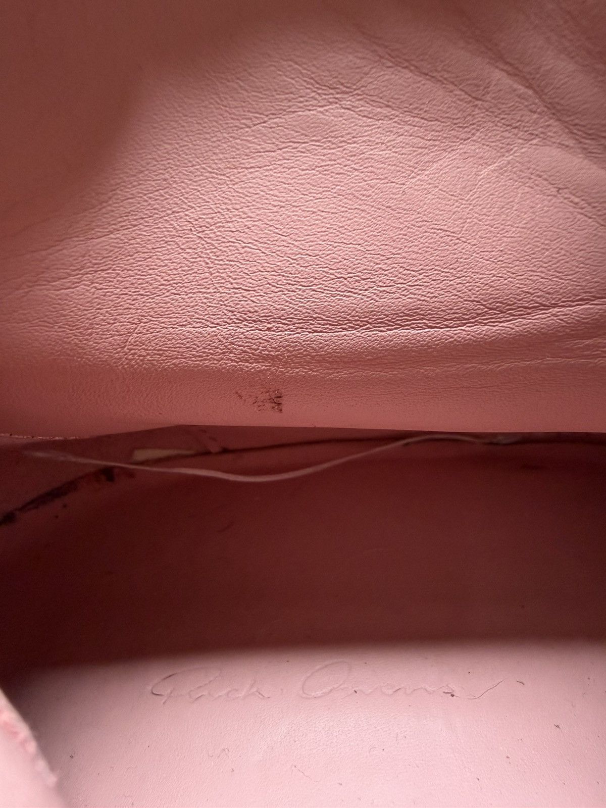 Rick Owens Pink Unshaved Ramones Size US 9.5 / EU 42-43 - 8 Thumbnail