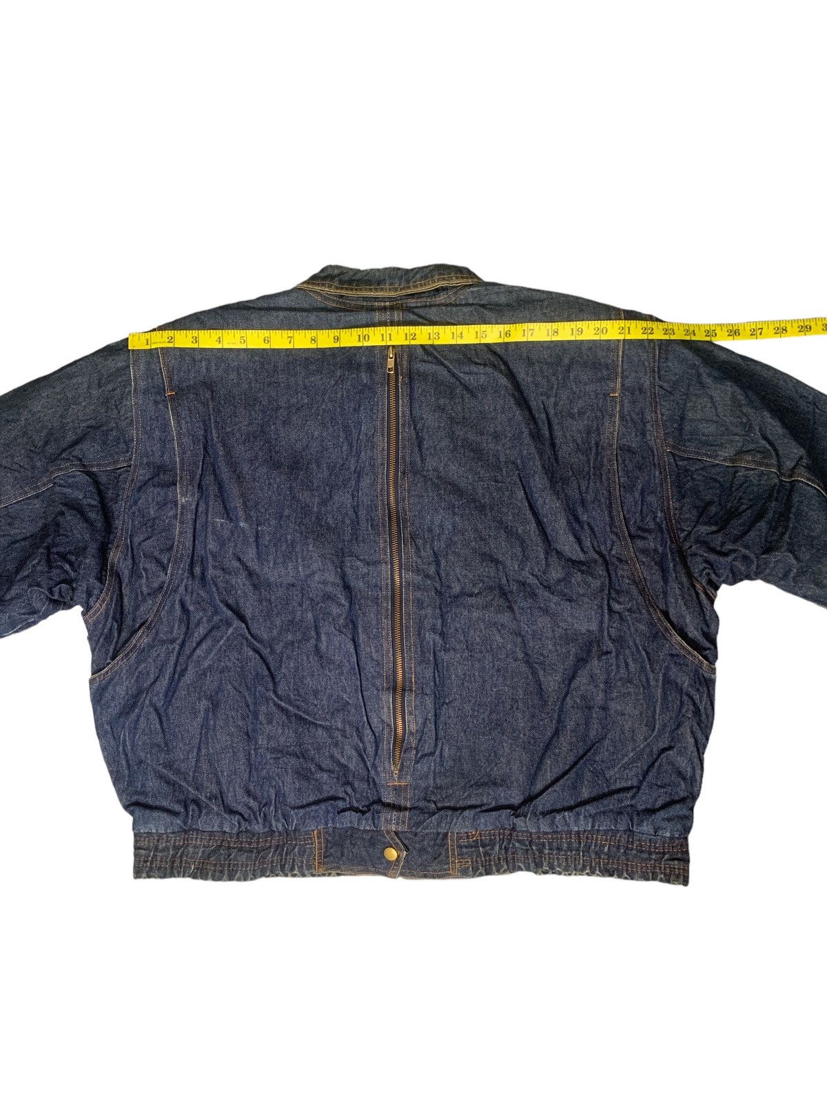 Japanese Brand Rare Design Vintage Crystalwave Denim Jackets Size XL / US 12-14 / IT 48-50 - 9 Thumbnail