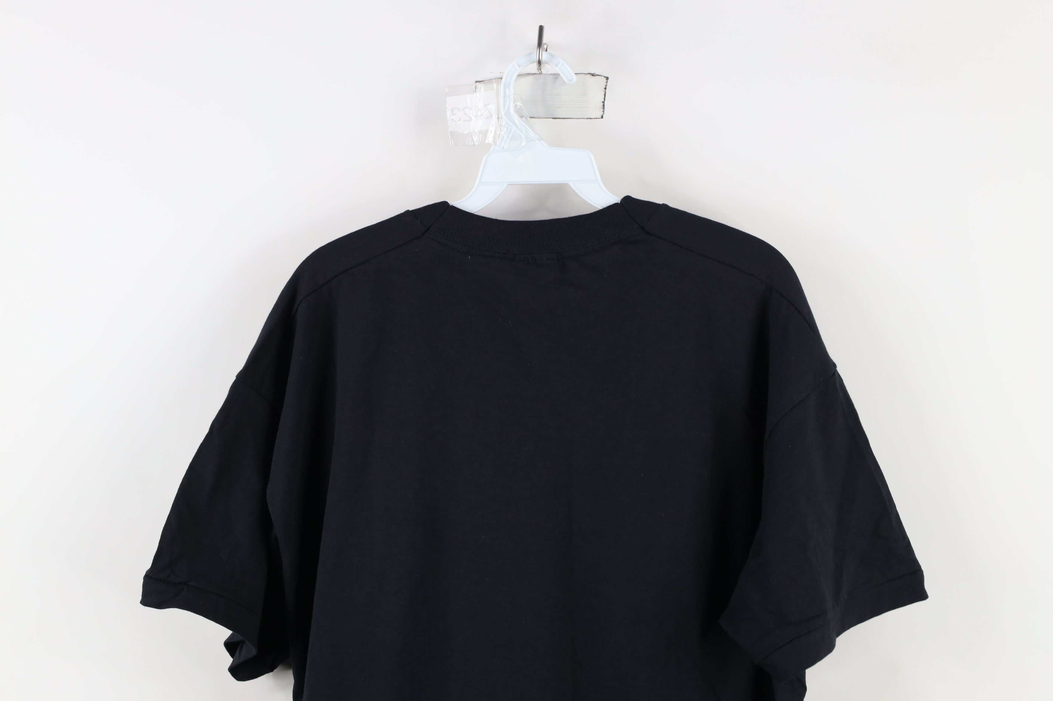 Vintage Vintage Y2K 2000 Streetwear Short Sleeve T-Shirt Black Size US XL / EU 56 / 4 - 7 Thumbnail