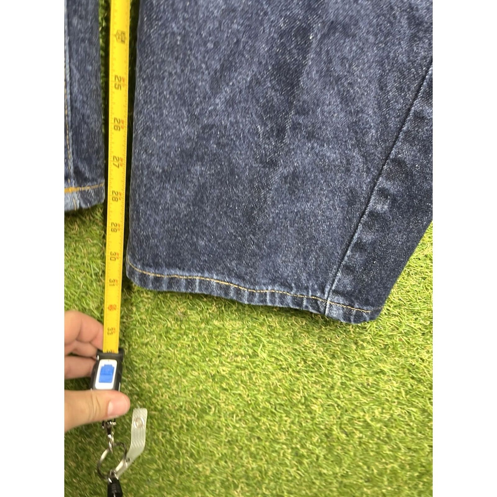 Polo Ralph Lauren Polo Ralph Lauren Jeans Mens 36x30 Straight Leg Dark Wash Denim y2k Clean Logo 90s Vintage Style Mens Jeans Black? Size US M / EU 48-50 / 2 - 5 Thumbnail