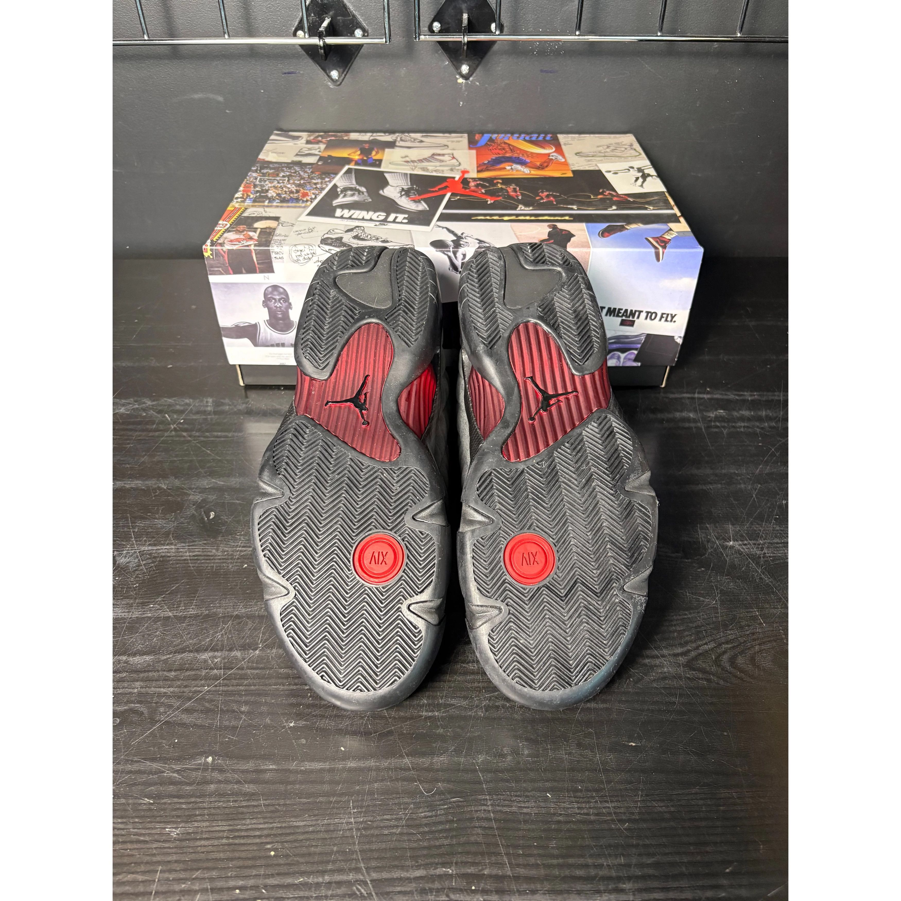 Jordan Brand Air Jordan 14 Retro SE Black "Anthracite" **PRE-OWNED** - Size 12 Size US 12 / EU 45 - 5 Thumbnail