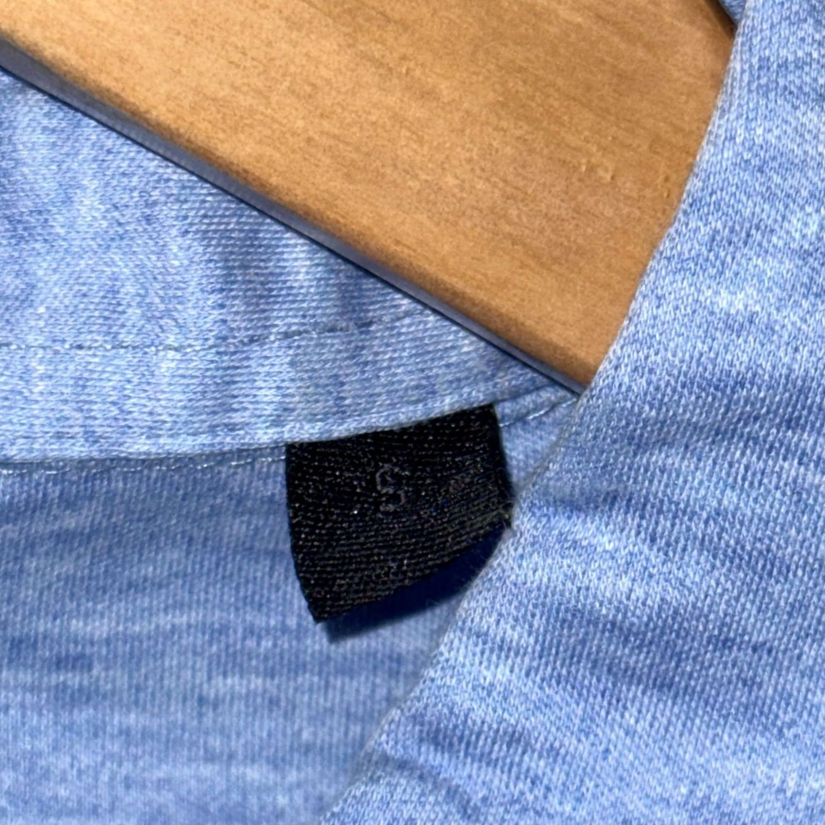 Vintage Raffi Shirt Mens Small Blue Button Front Short Sleeve 100% Cotton Knit Casual Size US S / EU 44-46 / 1 - 5 Thumbnail