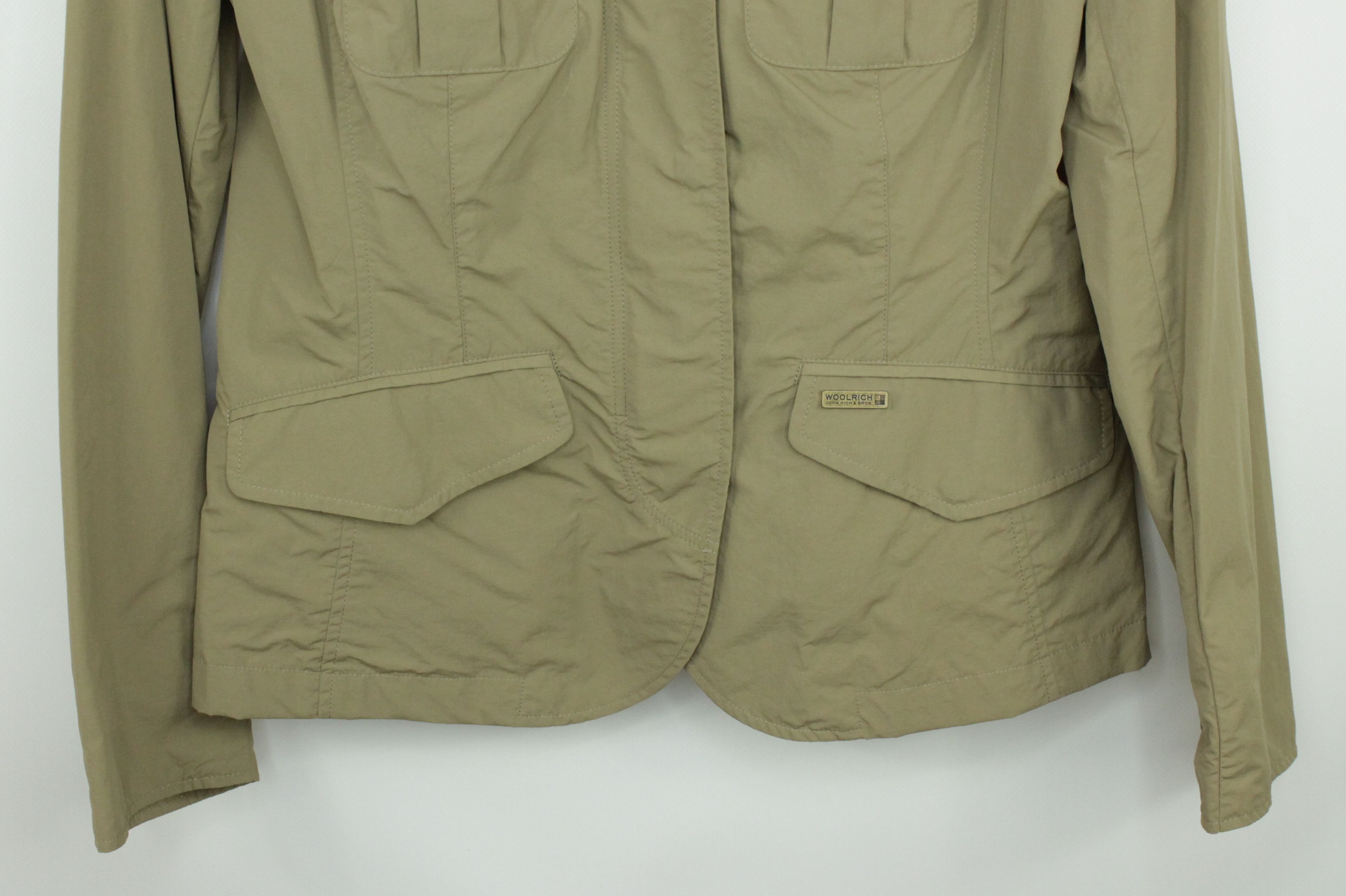 Woolrich Woolen Mills Woolrich Safari Light Nylon Slim Fit Women's Jacket Size S / US 4 / IT 40 - 3 Thumbnail