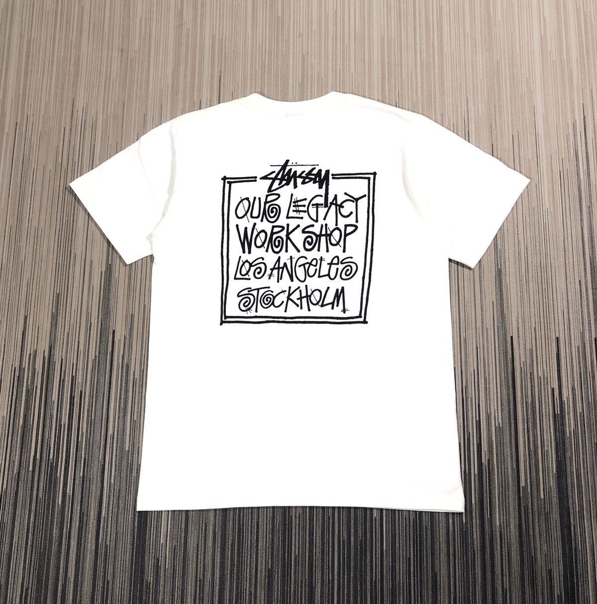 Stussy × Vintage Stussy X Our Legacy Frame Tee Size US XL / EU 56 / 4 - 1 Thumbnail