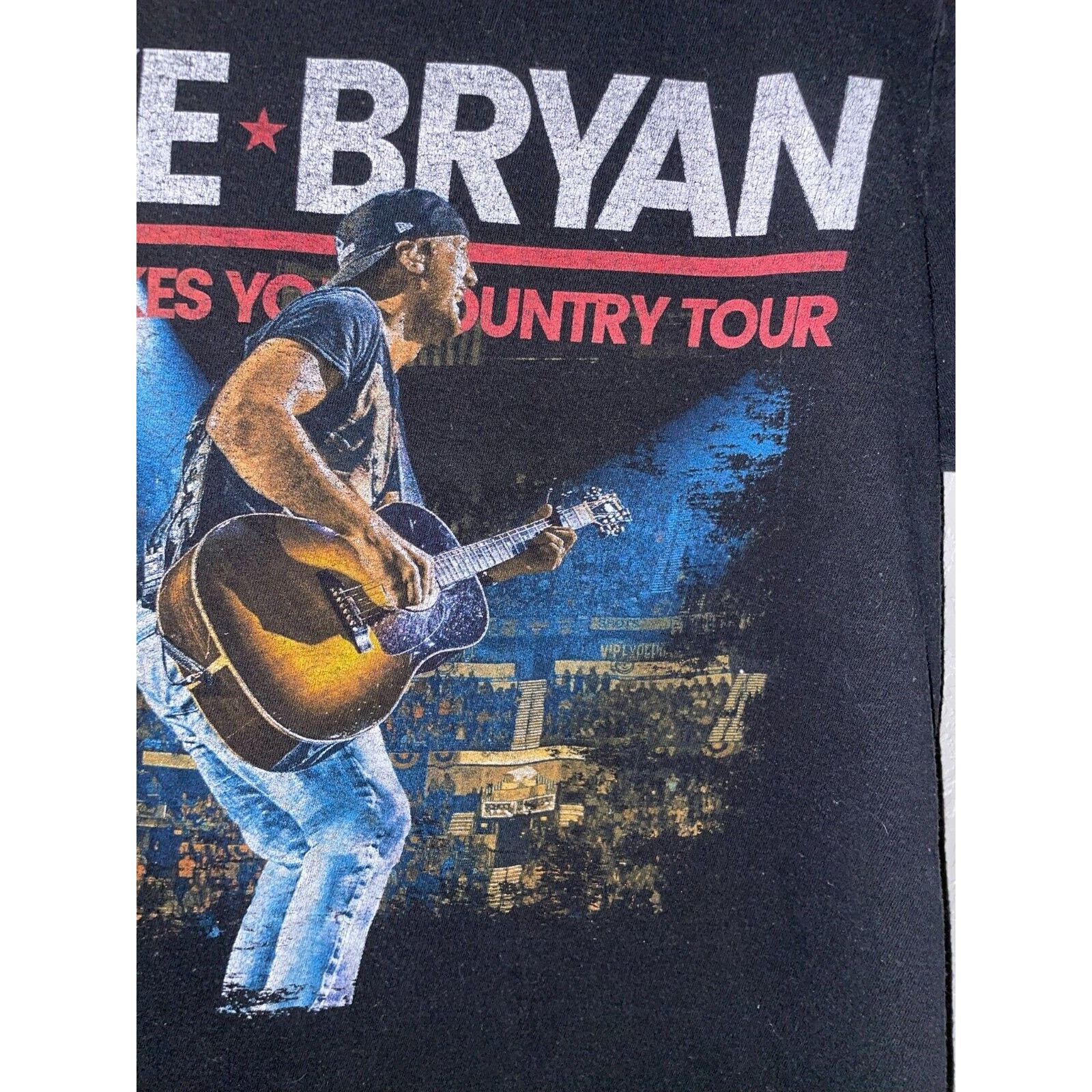 Tultex Luke Bryan Shirt What Makes Your Country Tour Music S Small Size US S / EU 44-46 / 1 - 4 Thumbnail