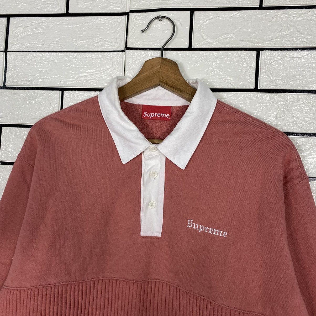 Supreme 📌Vintage Sweatshirt Collar Supreme Big Logo Size US M / EU 48-50 / 2 - 9 Thumbnail