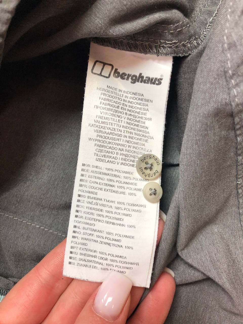 Berghaus × Vintage berghaus shirt Size US L / EU 52-54 / 3 - 18 Thumbnail