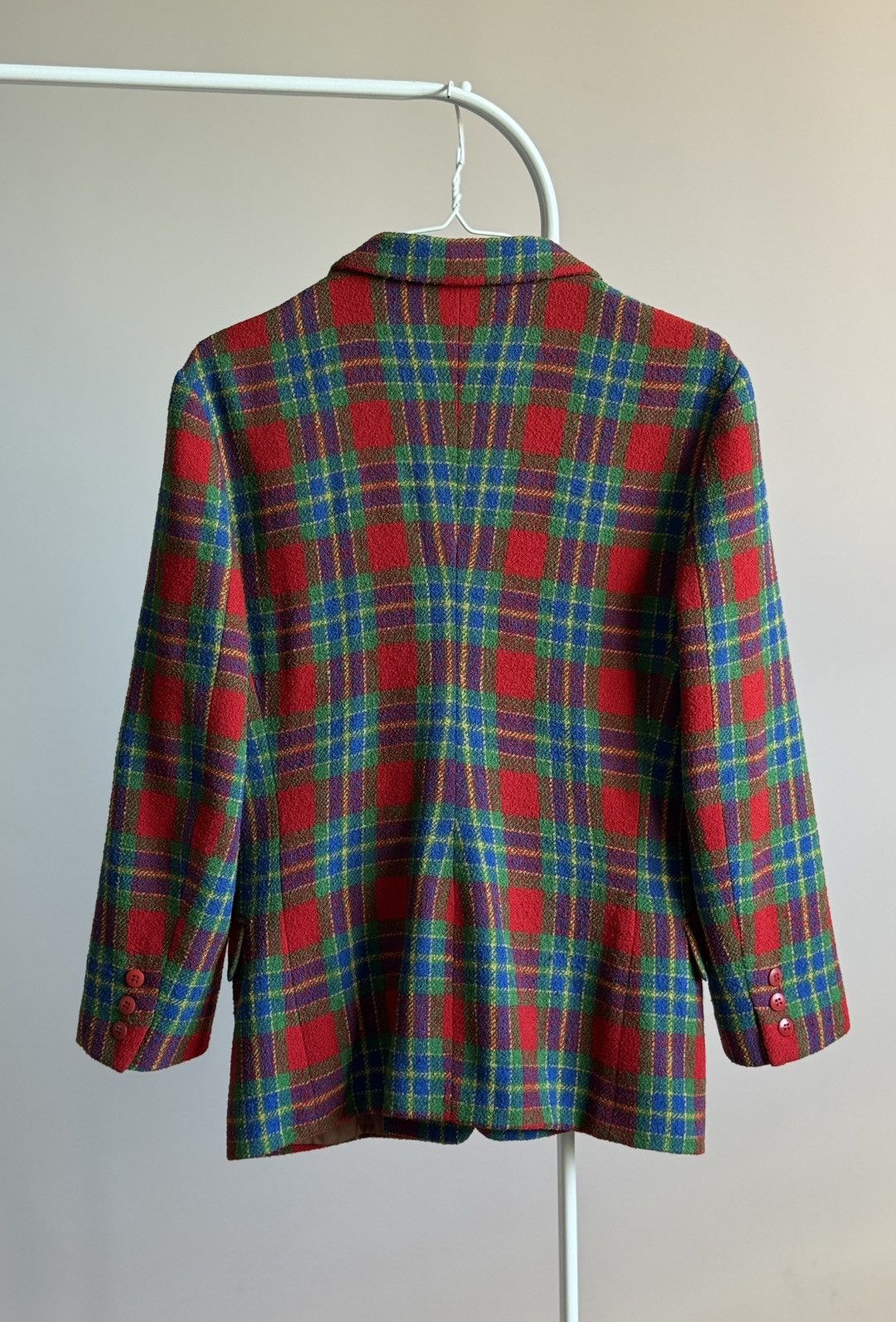 Max Mara Weekend Max Mara Scottish Tartan Plaid Blazer Suit Coat Size M / US 6-8 / IT 42-44 - 3 Thumbnail
