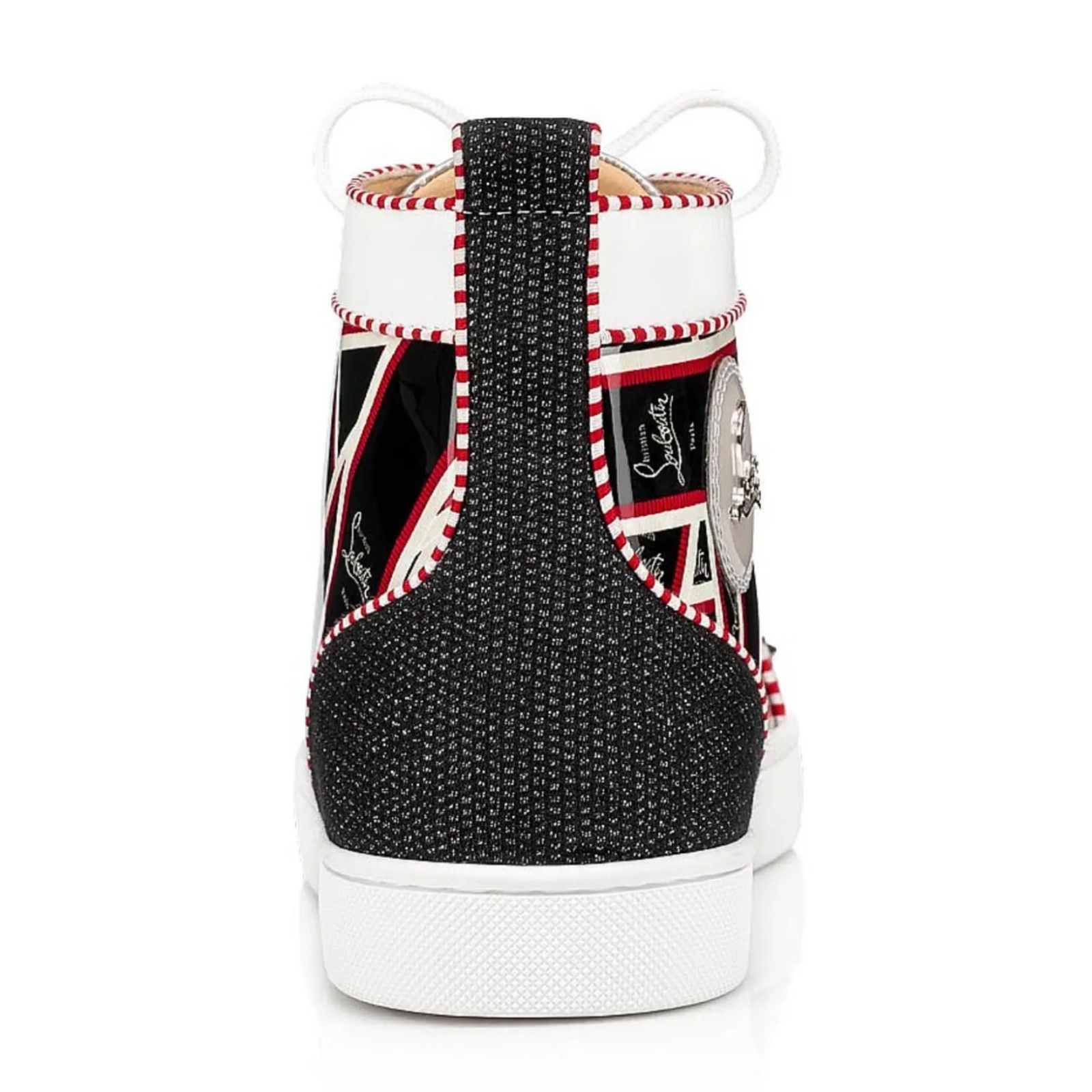 Christian Louboutin Christian Louboutin Mens Lou Spikes Orlato Flat Black Size US 9.5 / EU 42-43 - 10 Thumbnail