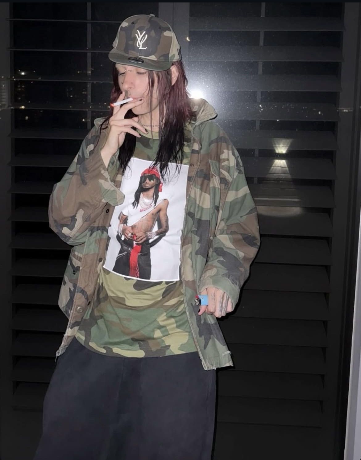 Supreme Supreme Playboi carti logo tee! Size US L / EU 52-54 / 3 - 4 Thumbnail
