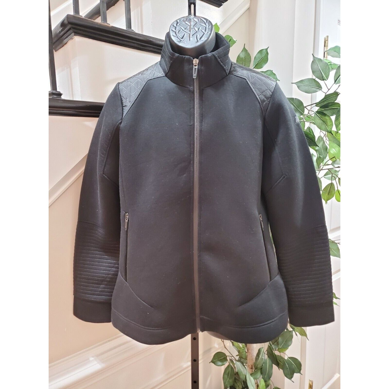 BMW BMW 100% Polyester Long Sleeve Full Zip Jacket Size XL Size US XL / EU 56 / 4 - 1 Thumbnail