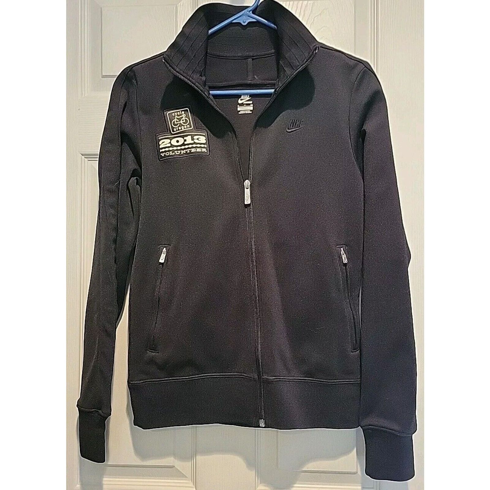 Nike Nike Jacket Cycle Oregon Track Style Black Saddle Up Small Size S / US 4 / IT 40 - 1 Thumbnail