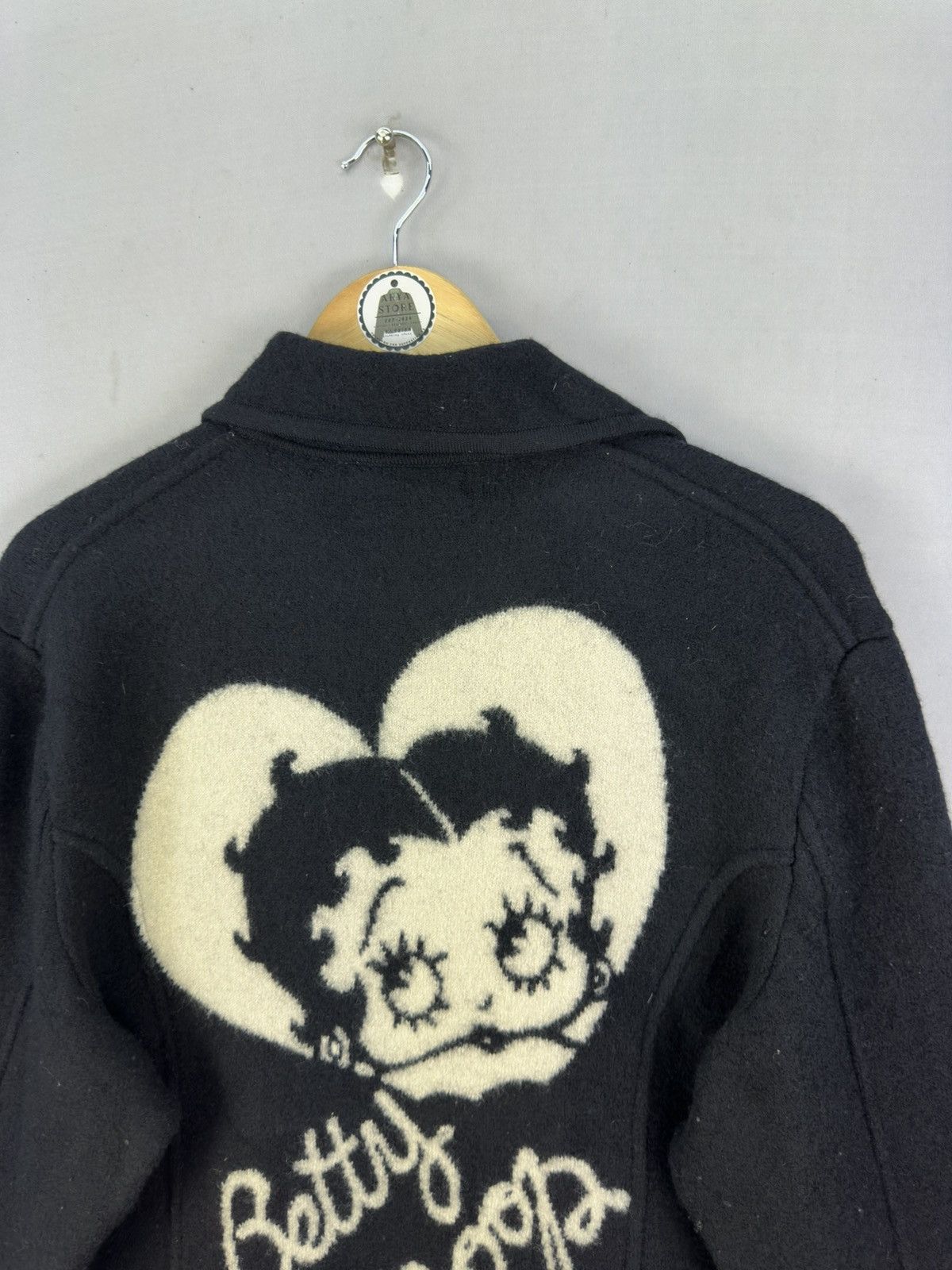 Cartoon Network Vintage Y2K Betty Boop Wool Winter Jacket Size US L / EU 52-54 / 3 - 5 Thumbnail