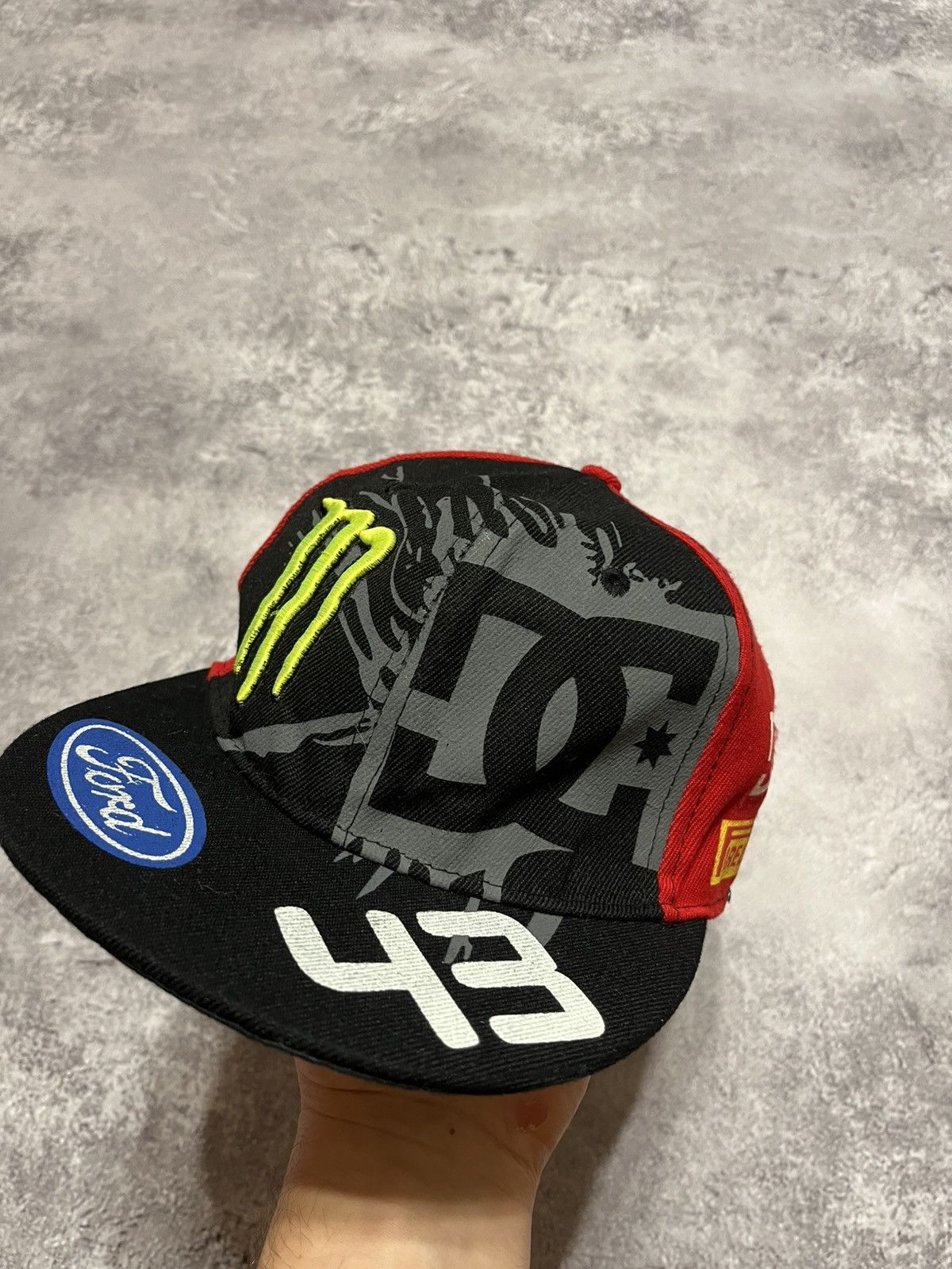 DC Y2k DC Monster Pirelli Ford cap Size ONE SIZE - 2 Thumbnail