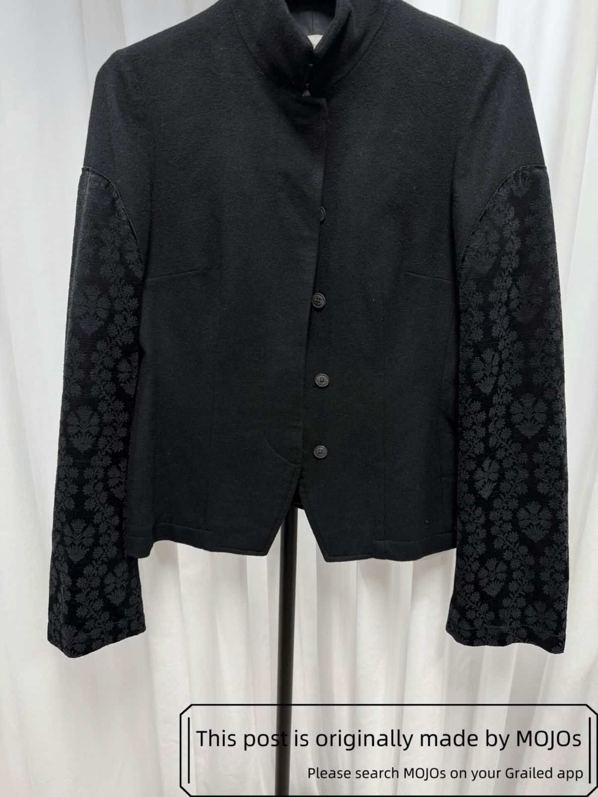 Dries Van Noten Sz 38 Dries Van Noten Flower Sleeves Jacket mojos35 Size US M / EU 48-50 / 2 - 9 Thumbnail