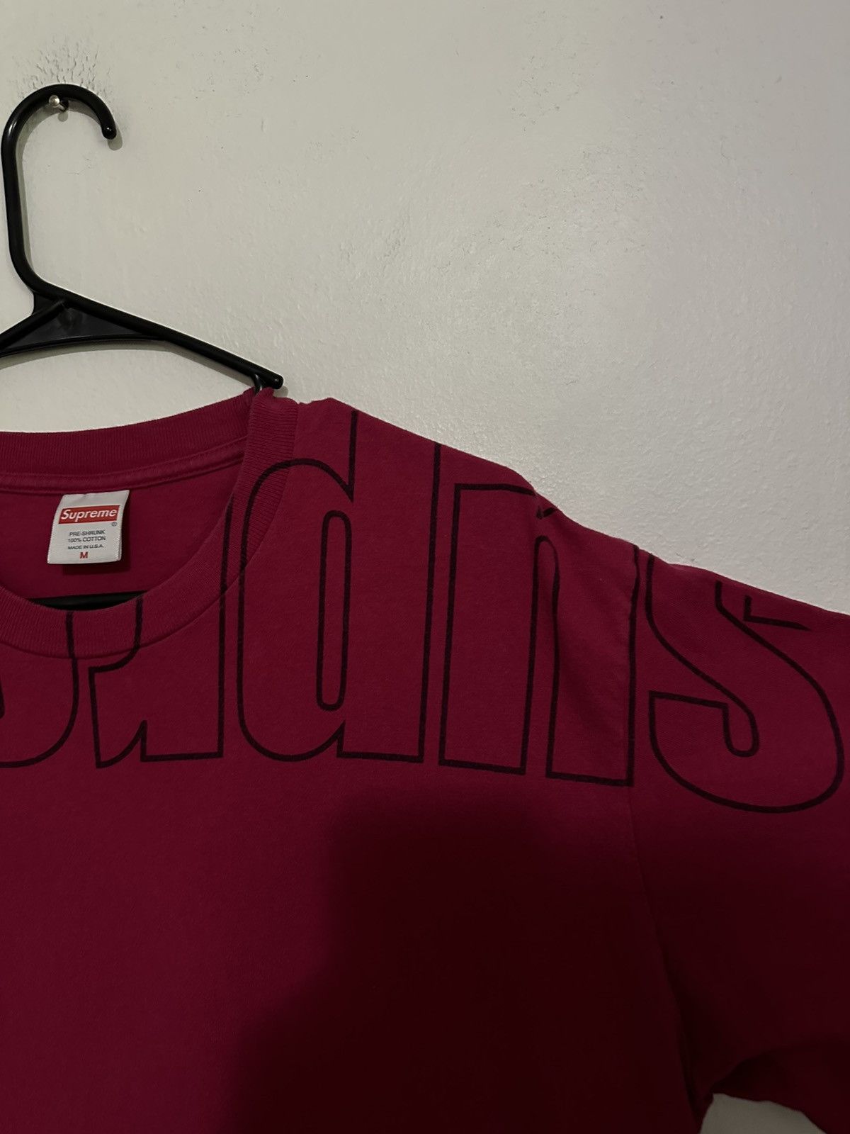 Supreme Supreme Upside Down Tee Size US M / EU 48-50 / 2 - 3 Thumbnail