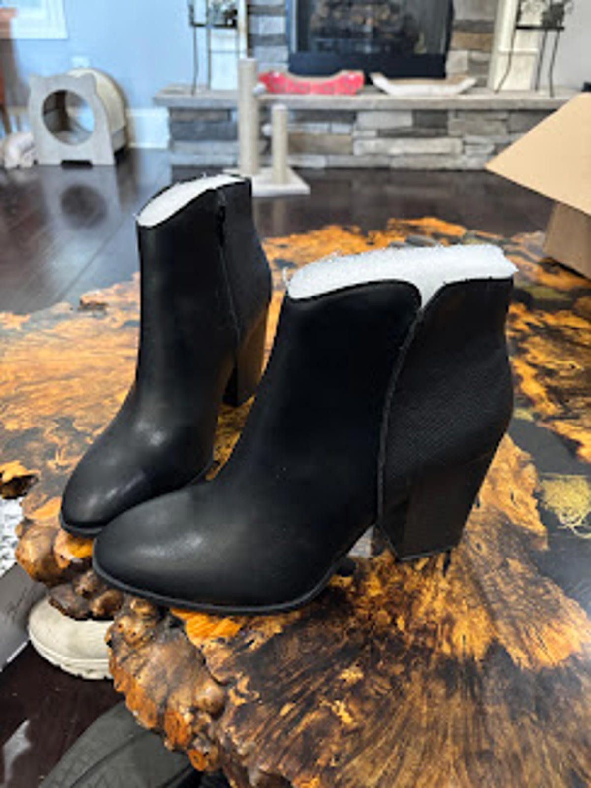 Other Sun & Stone Black Women's Heeled Ankle Boots Size 10M Size US 10 / IT 40 - 2 Thumbnail