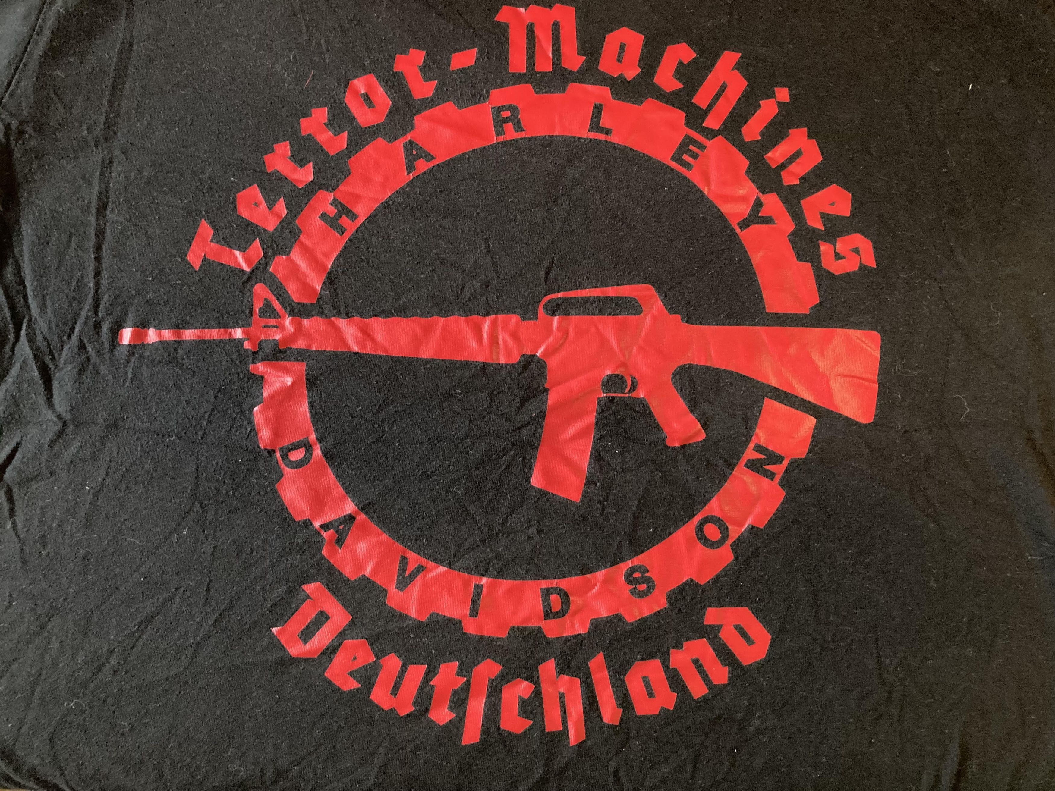 Band Tees Terror Machine Records And Harley Davidson Tee Size US XL / EU 56 / 4 - 6 Thumbnail