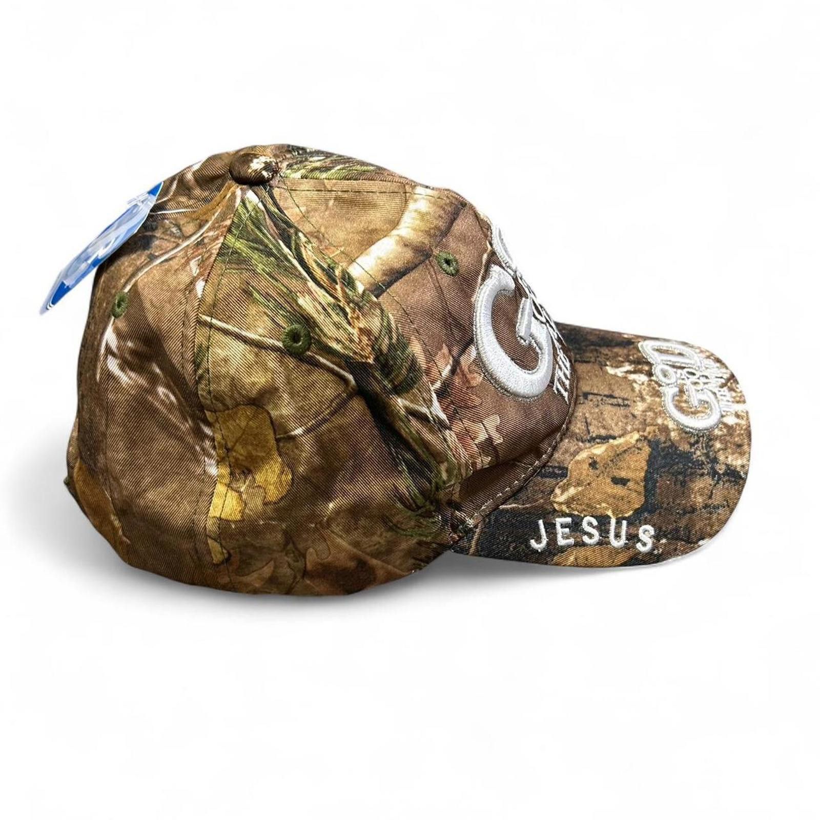 Other Y2K Camo God Is Good All The Time Hat Size ONE SIZE - 5 Thumbnail