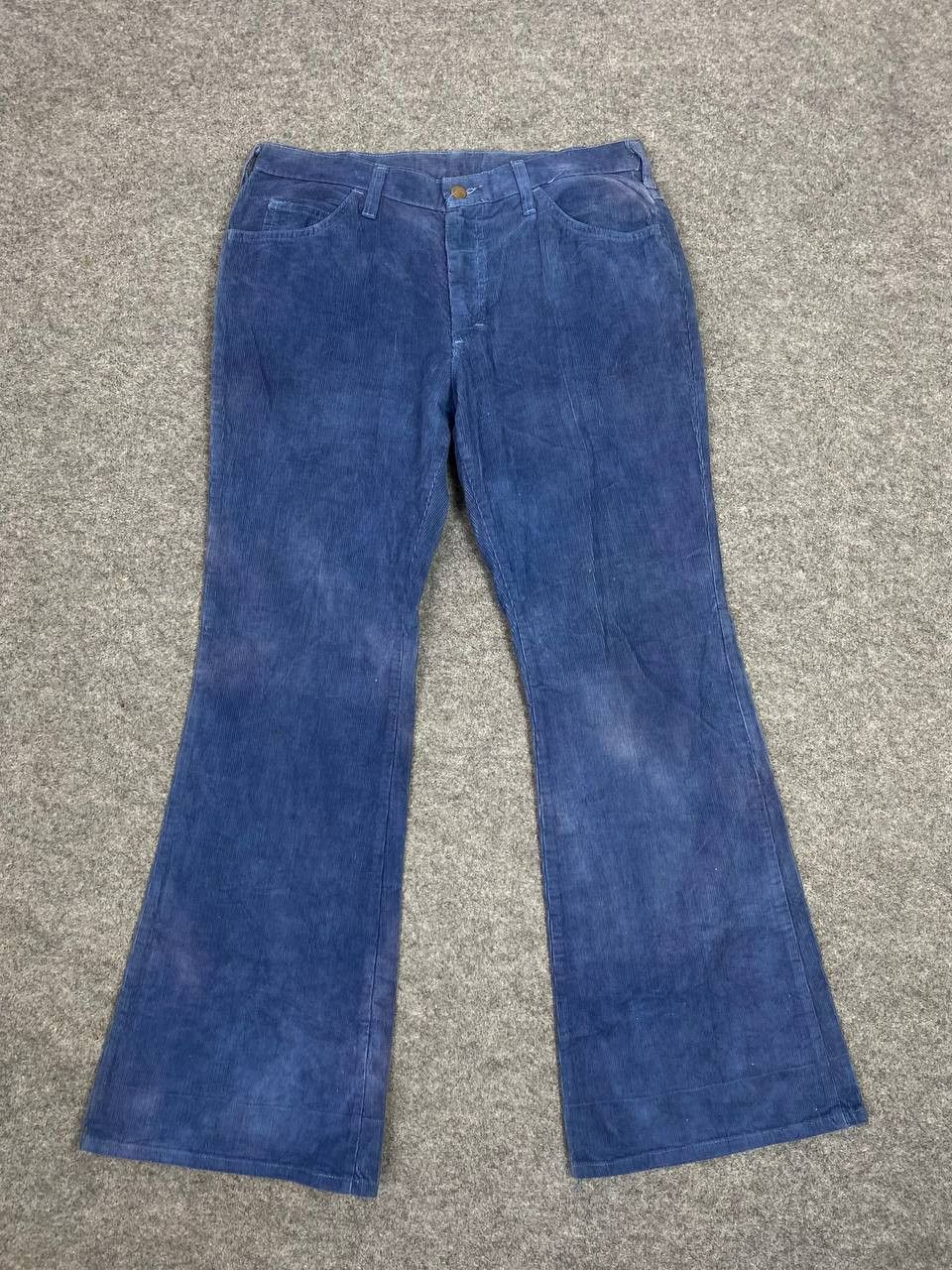 Vintage vintage 70s bigsmith corduroy bootcut flare denim Size US 34 / EU 50 - 4 Thumbnail