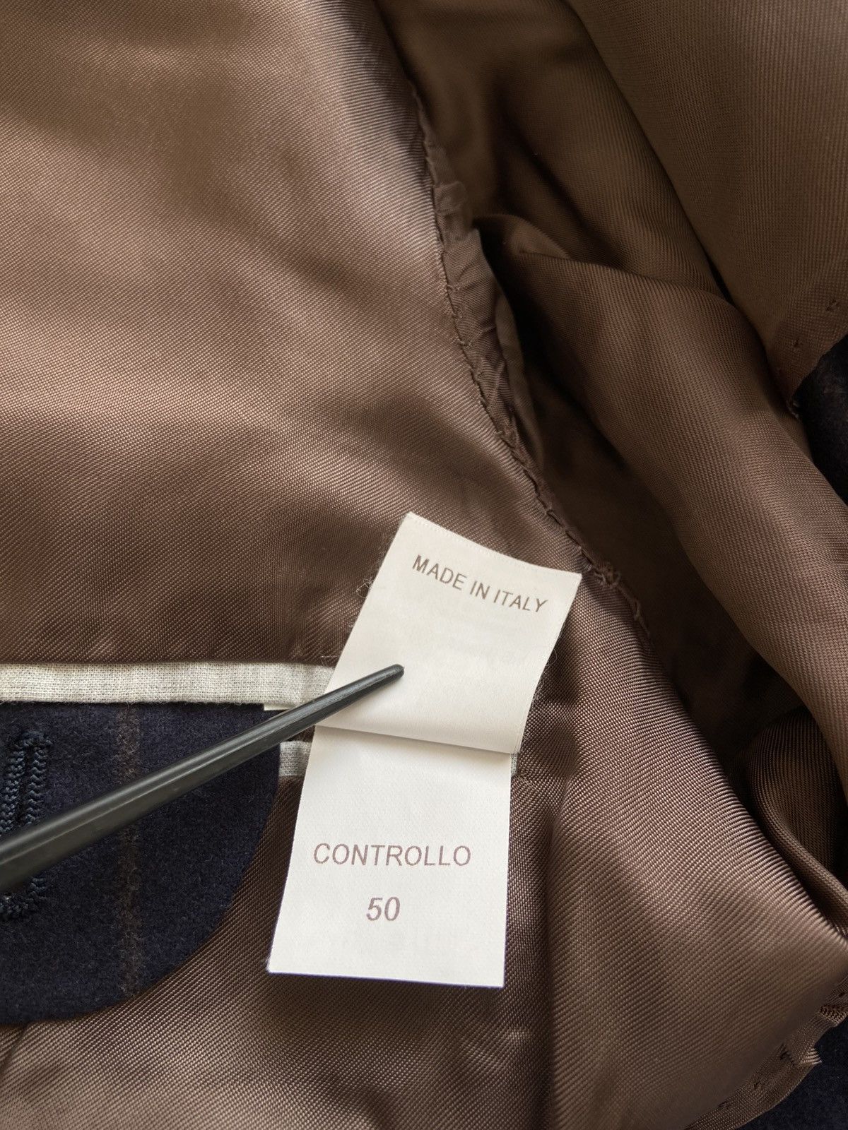 Brunello Cucinelli Brunello Cucinelli Pinstripe Wool Blazer Size 42R - 14 Thumbnail
