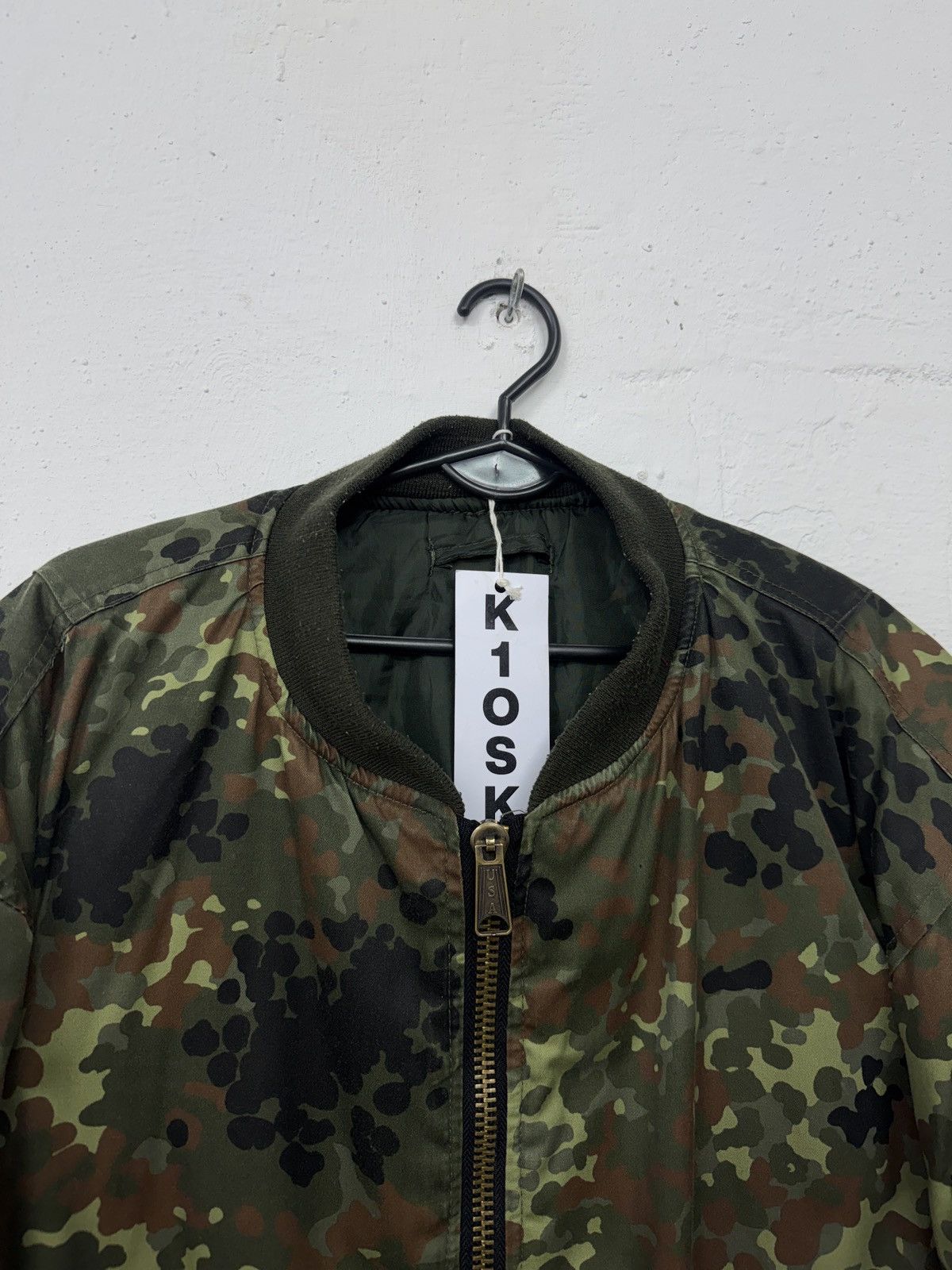 Vintage Vintage Avant Garde Opium y2k MA-1 Bomber Jacket Size US XXL / EU 58 / 5 - 2 Thumbnail